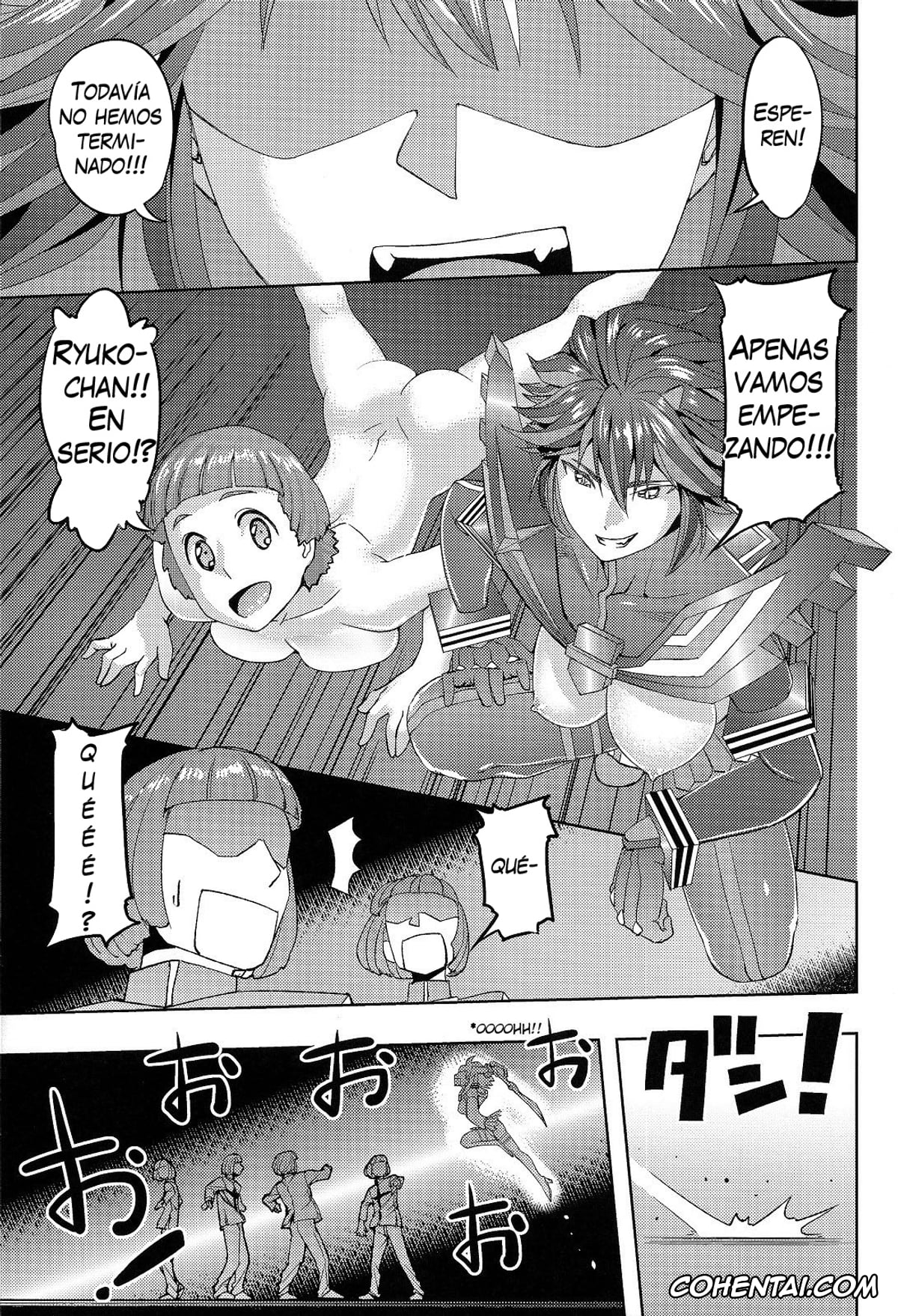 Kill la Kill xxx, Mako Mankanshoku xxx, Ryuuko Matoi xxx, Sei Isou Ki! Hanru ka Hanrareru ka (Kill la Kill), pagina 16