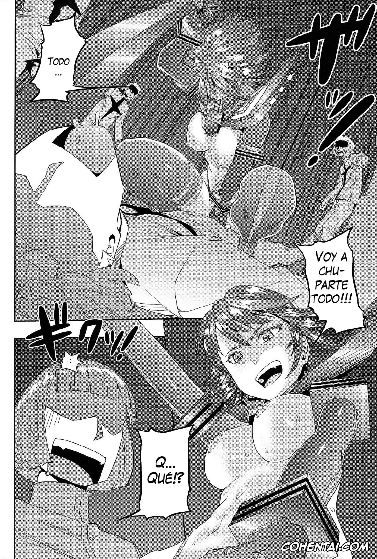 Kill la Kill porno, Mako Mankanshoku porno, Ryuuko Matoi porno, Sei Isou Ki! Hanru ka Hanrareru ka (Kill la Kill), pagina 17