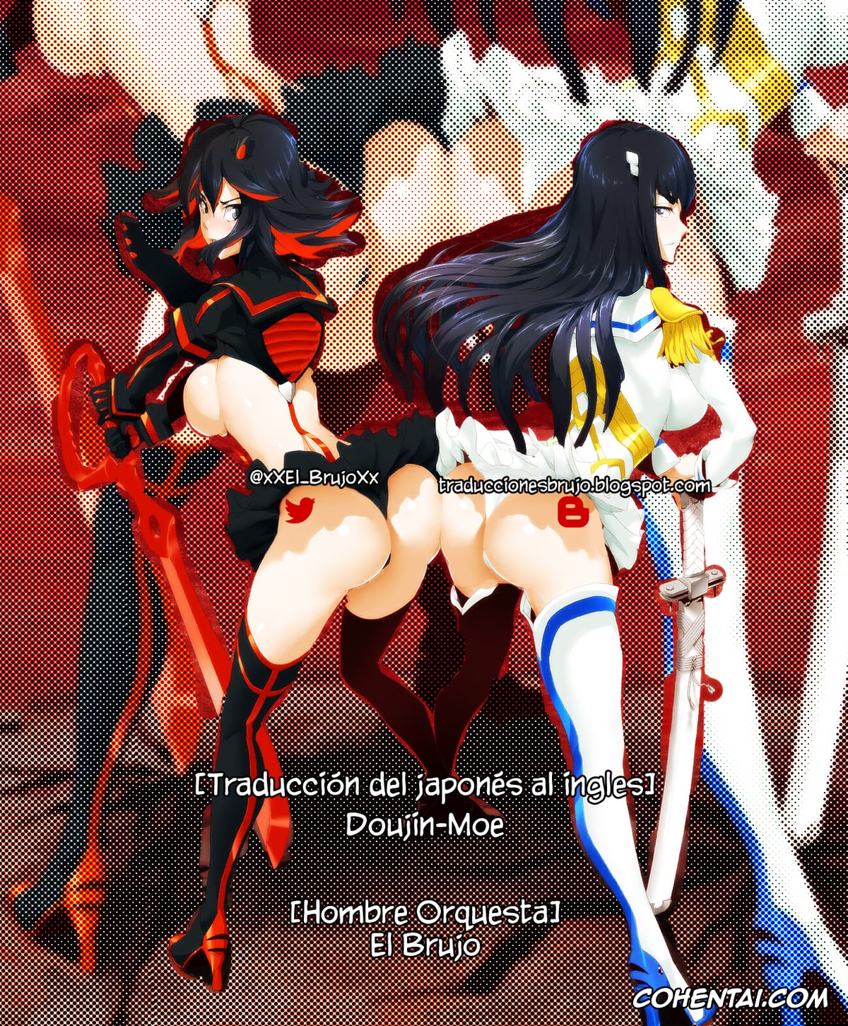 Kill la Kill hentai, Mako Mankanshoku hentai, Ryuuko Matoi hentai, Sei Isou Ki! Hanru ka Hanrareru ka (Kill la Kill), pagina 27