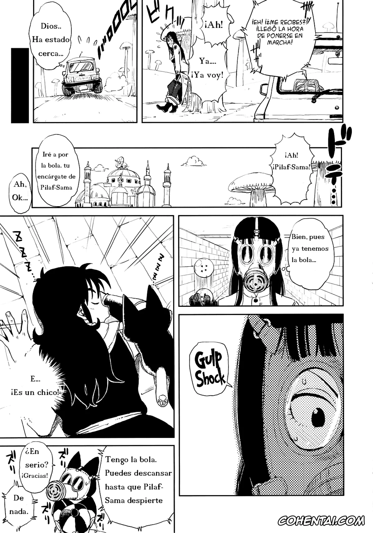 Dragon Ball porno, Mai porno, Yamcha porno, BETWEEN THE LINES (Dragon Ball), pagina 8