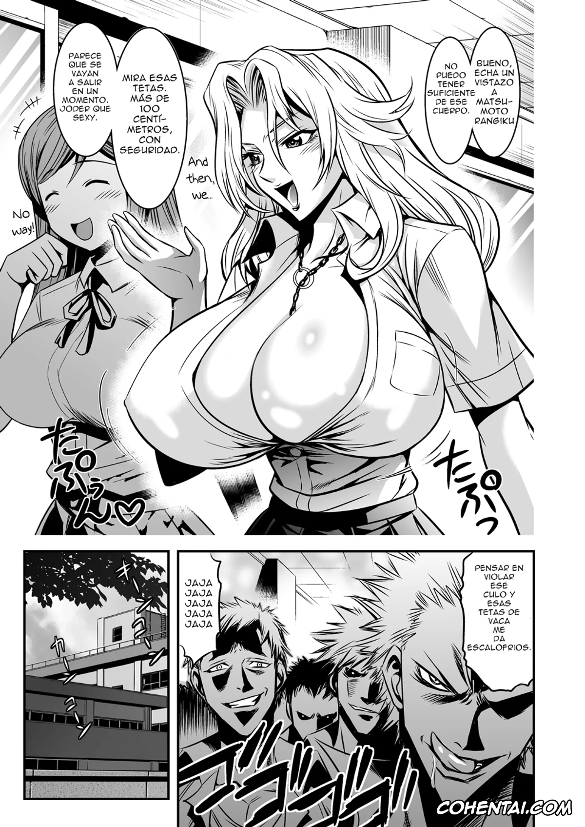 Bleach hentai, Rangiku Matsumoto hentai, Toilet no Rangiku-san (Bleach), pagina 3