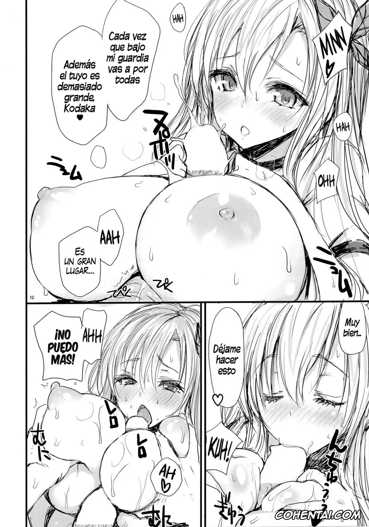 Boku wa Tomodachi ga Sukunai xxx, Kodaka Hasegawa xxx, Sena Kashiwazaki xxx, Angel’s stroke 74 Niku X Niku Niku to Hageshiku Nikuyoku! no Hon (Boku wa Tomodachi ga Sukunai), pagina 13