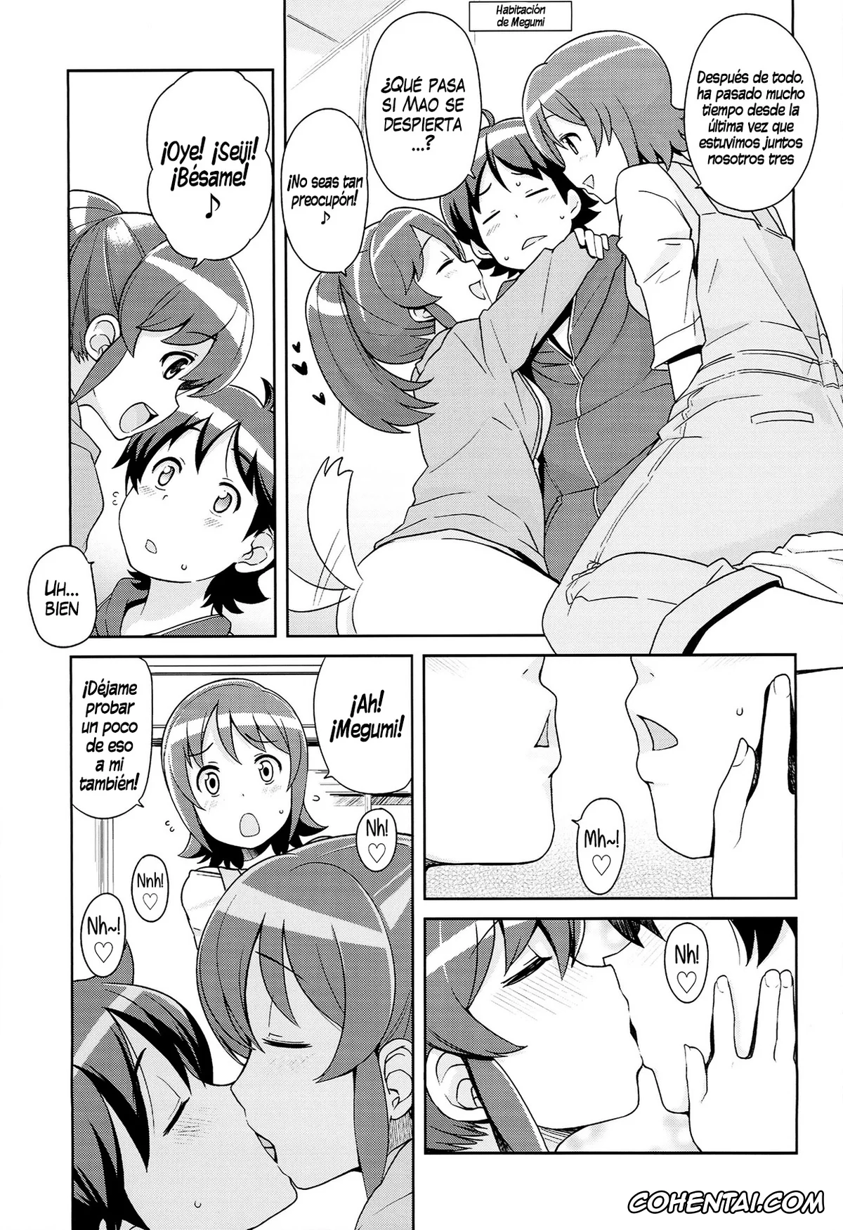 Happinesscharge Precure hentai, Cure Honey | Yuko Omori hentai, Cure Lovely | Megumi Aino hentai, Chibikko Bitch Full charge (HappinessCharge Precure!), pagina 6