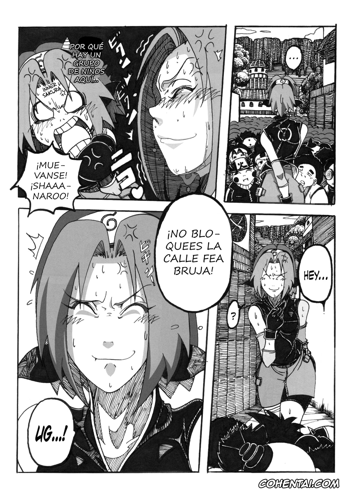 NARUTO hentai, Sakura Haruno hentai, Sakura Ranbu Den! 2 (Naruto), pagina 3