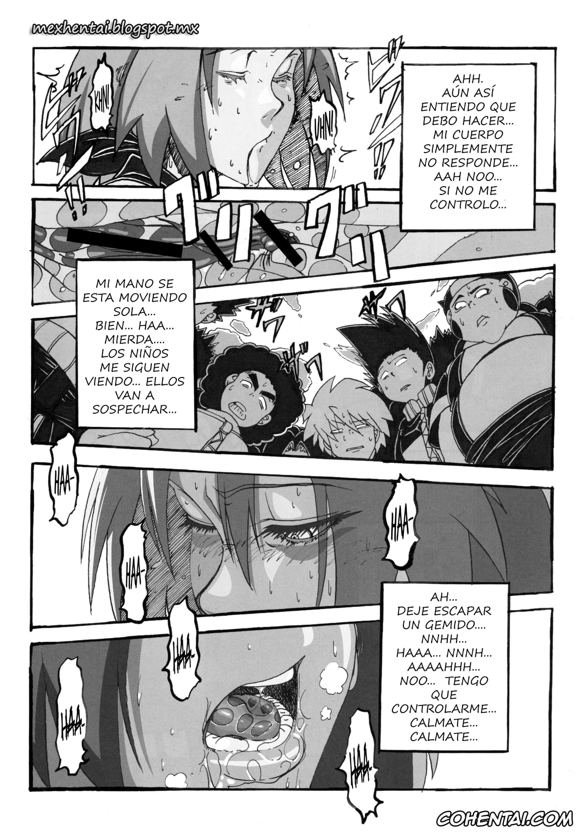 NARUTO hentai, Sakura Haruno hentai, Sakura Ranbu Den! 2 (Naruto), pagina 6