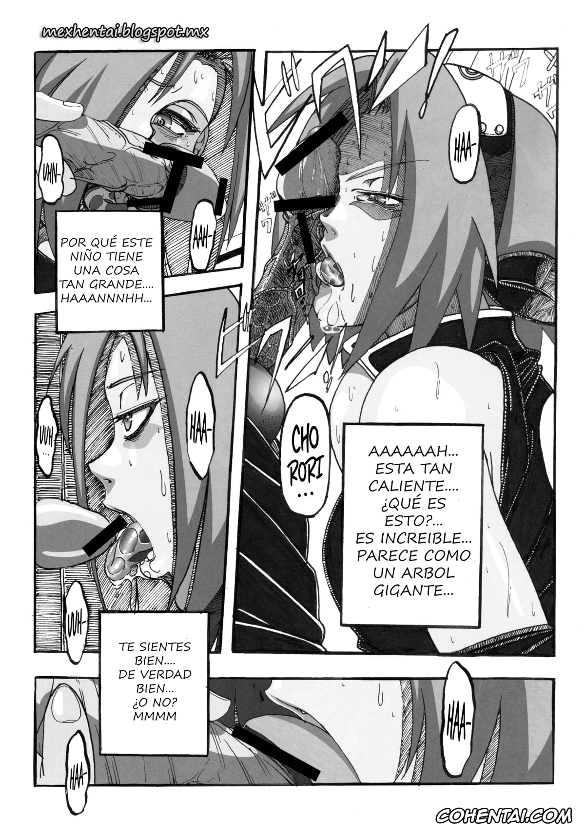 NARUTO porno, Sakura Haruno porno, Sakura Ranbu Den! 2 (Naruto), pagina 8