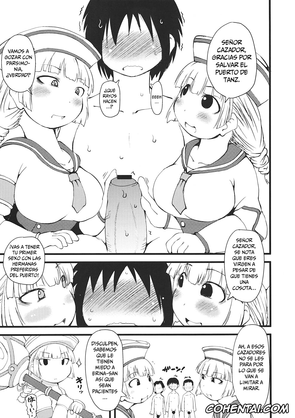 Monster Hunter porno, Sougeki! Uketsukejyou (Monster Hunter), pagina 2