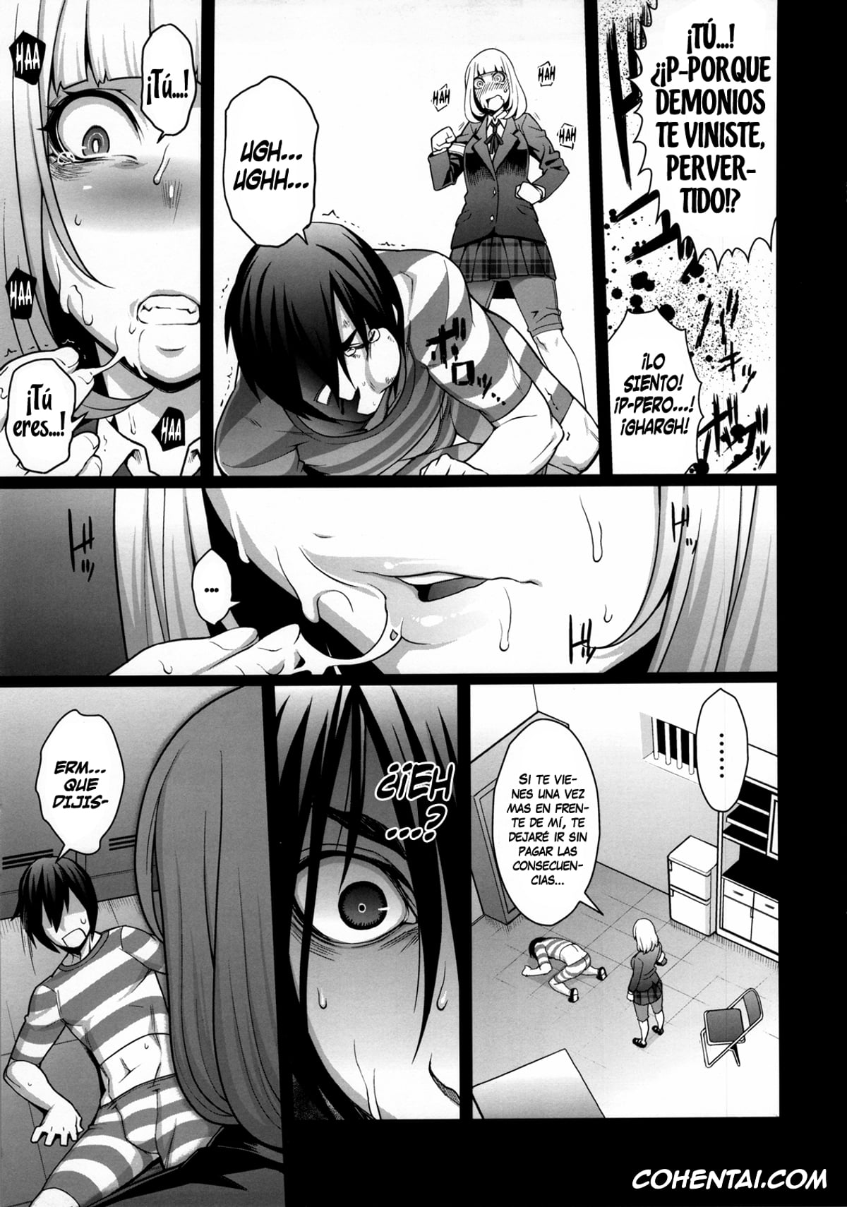 Prison School hentai, Hana Midorikawa hentai, Kiyoshi Fujino hentai, Hana*Hana – Flower of Hana (Prison School), pagina 6