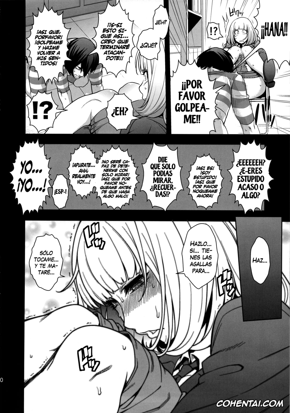 Prison School hentai, Hana Midorikawa hentai, Kiyoshi Fujino hentai, Hana*Hana – Flower of Hana (Prison School), pagina 9