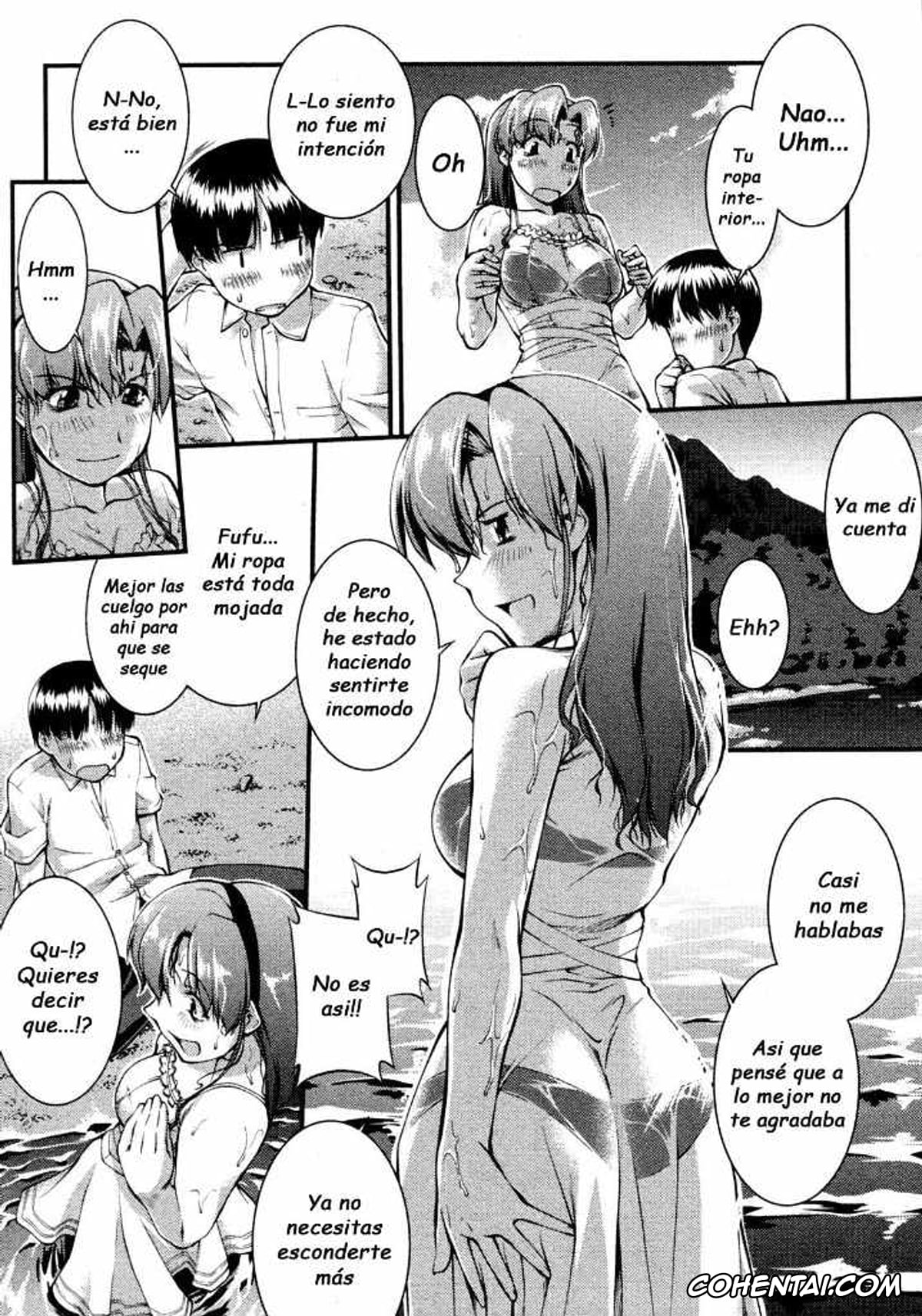 Revistas porno, COMIC Shingeki porno, Binetsu no Seseragi (COMIC Shingeki 2010-10), pagina 8