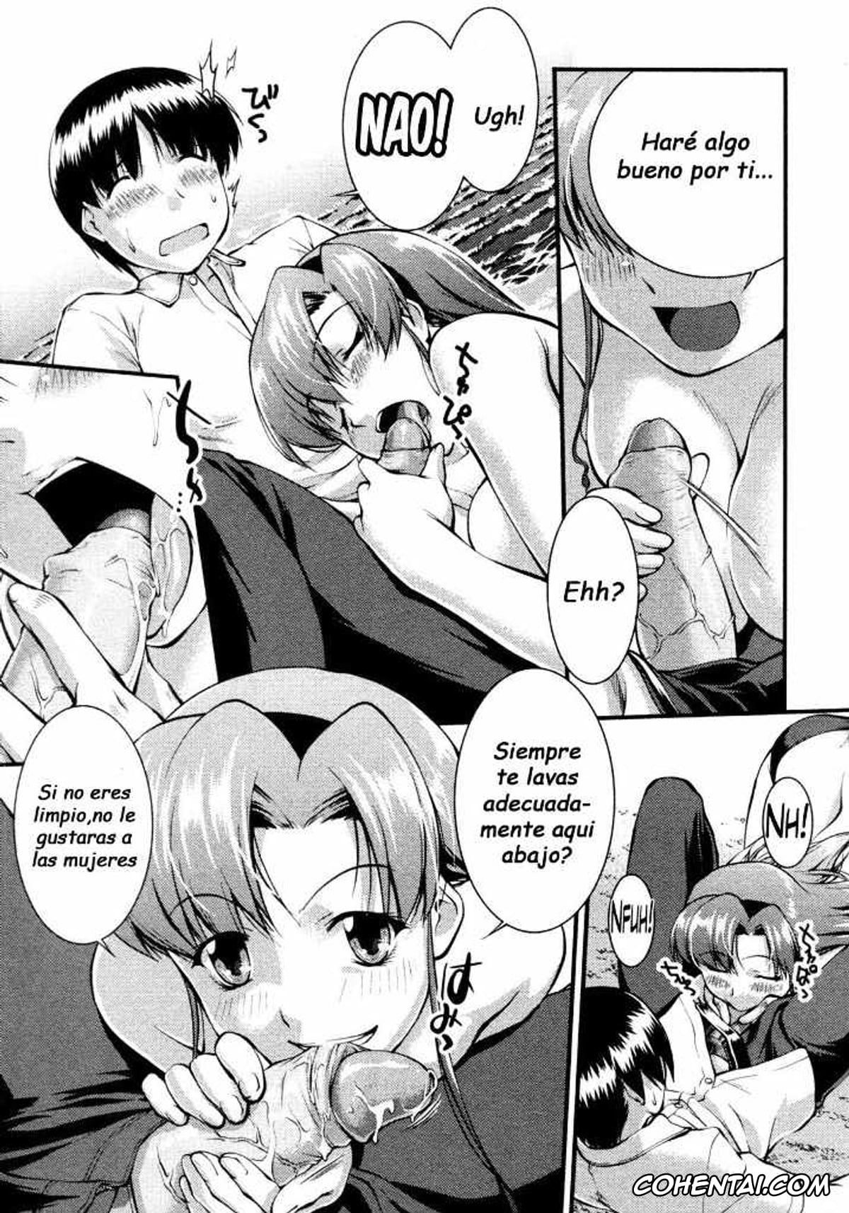 Revistas porno, COMIC Shingeki porno, Binetsu no Seseragi (COMIC Shingeki 2010-10), pagina 14