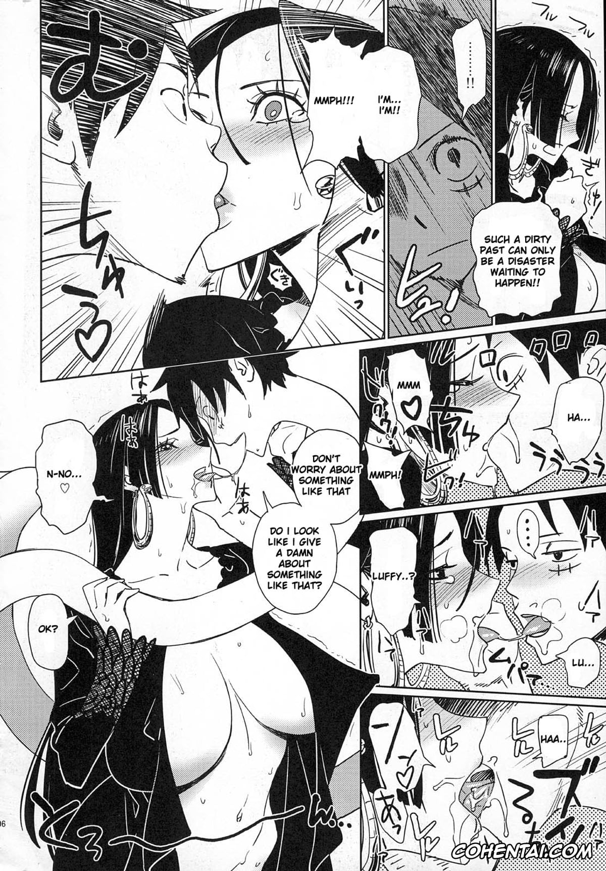 One Piece porno, Boa Hancock porno, Monkey D. Luffy porno, Abura Shoukami Tsukane No.04 Hatsukoi Jotei (One Piece), pagina 5