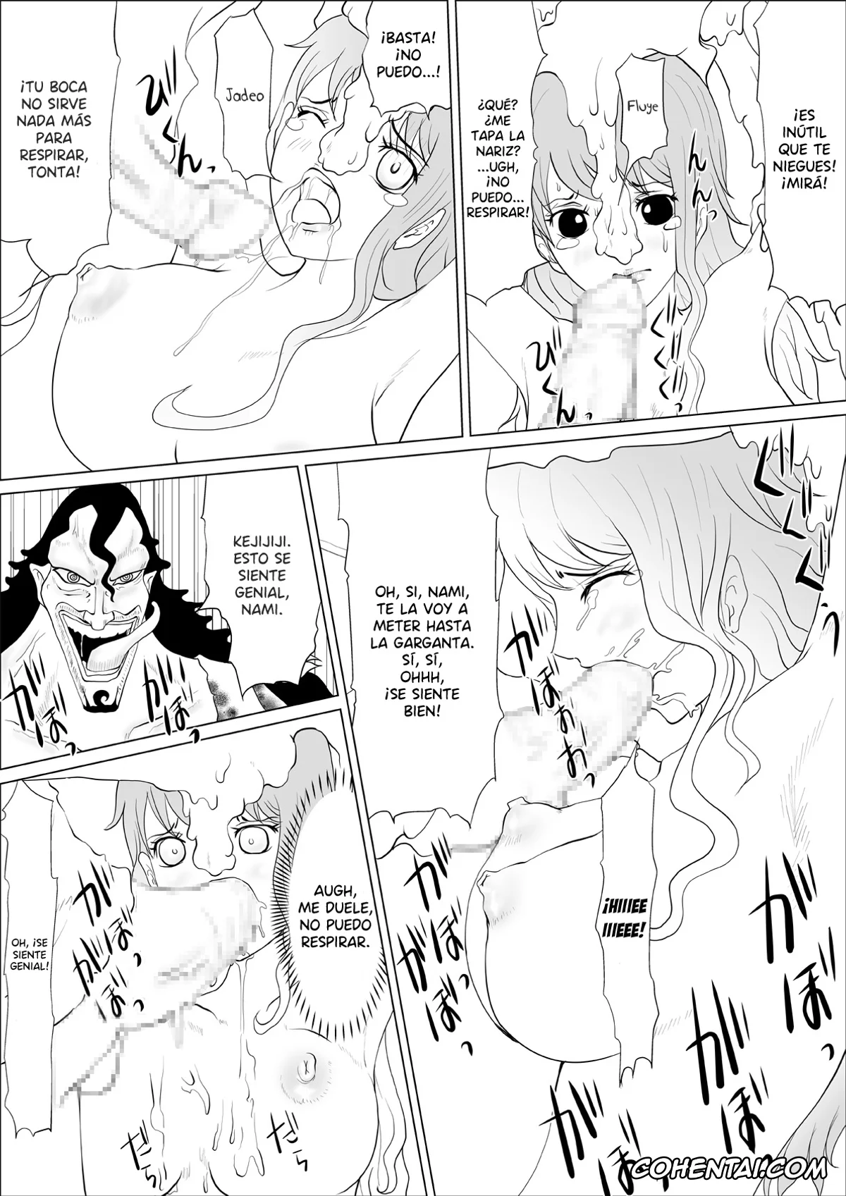 One Piece xxx, Nami xxx, Caribou Coribou no Nami Ijiri (One Piece), pagina 4
