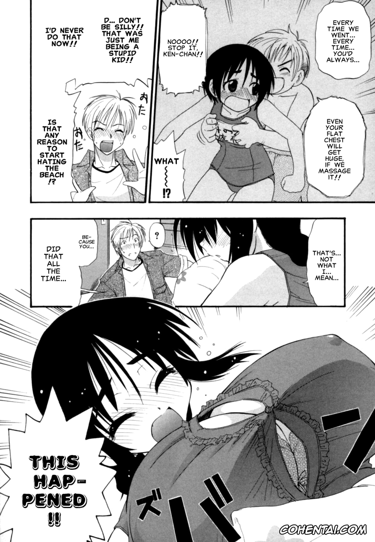 Original hentai, Mune Hatte Ikou!, pagina 6