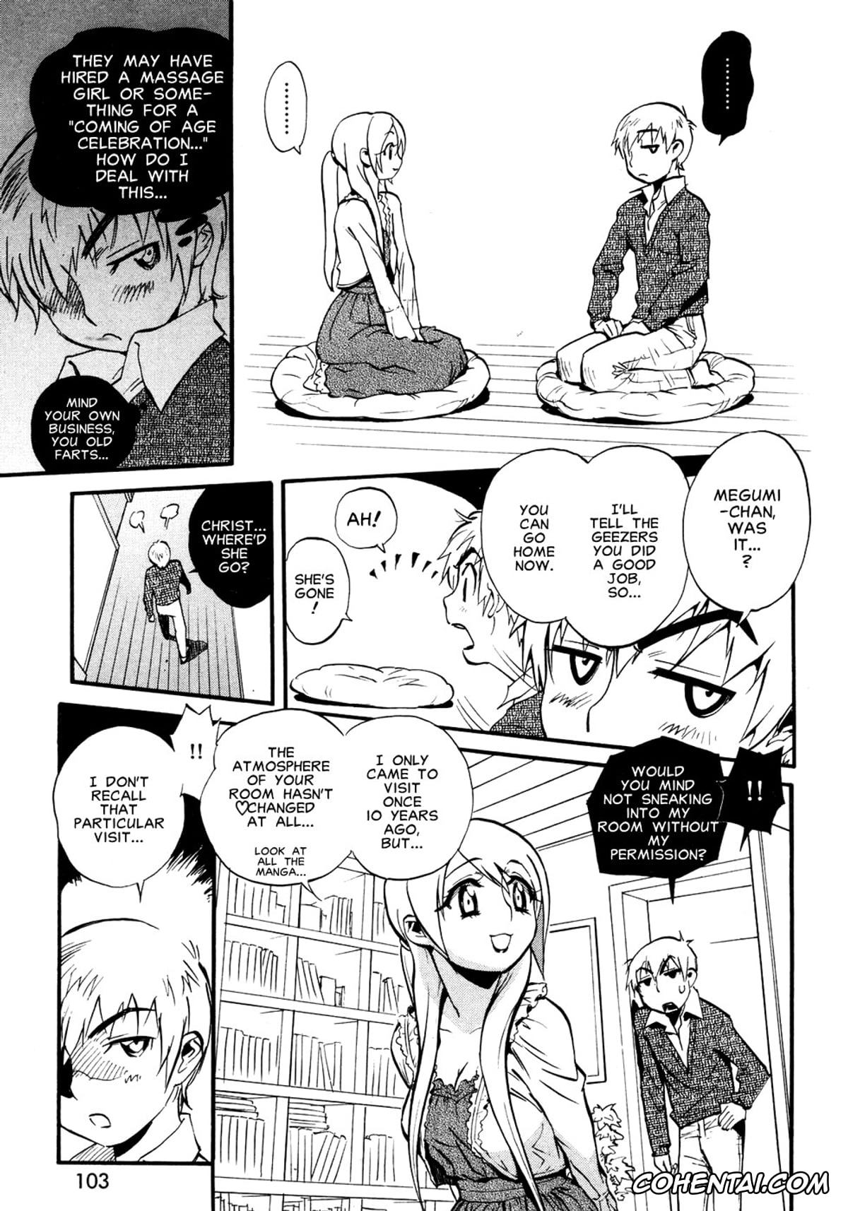 Original hentai, The Advent of Megumi, pagina 3