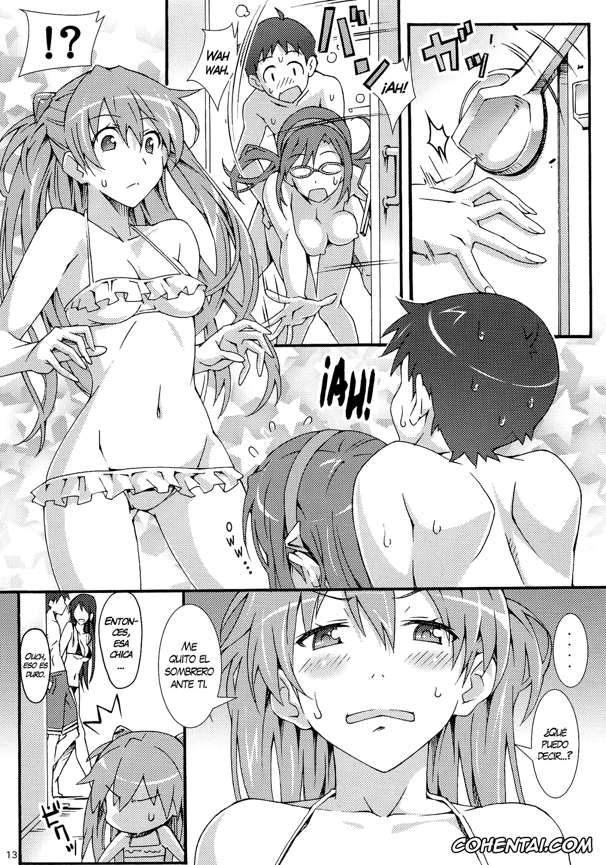 Neon Genesis Evangelion hentai, Asuka Langley Soryu hentai, Mari Illustrious Makinami hentai, Shinji Ikari hentai, Wet Children (Neon Genesis Evangelion), pagina 12