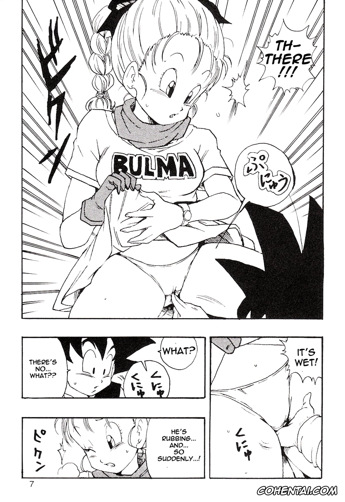 Dragon Ball xxx, Bulma Briefs xxx, Master Roshi xxx, Son Goku xxx, Dragon Ball EB 1 – Episode of Bulma (Dragon Ball), pagina 7