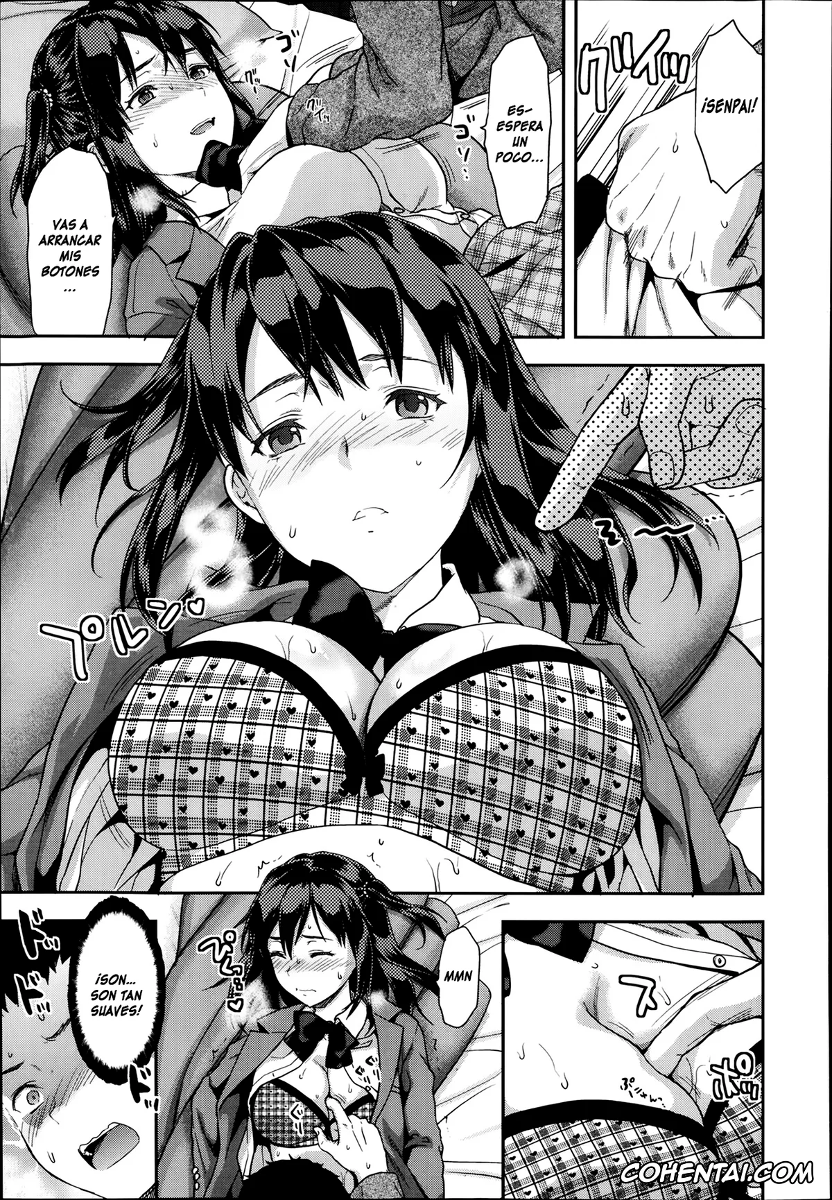 Revistas hentai, COMIC Koh hentai, Iizuka Senpai X Blazer (COMIC Koh Vol. 1), pagina 9