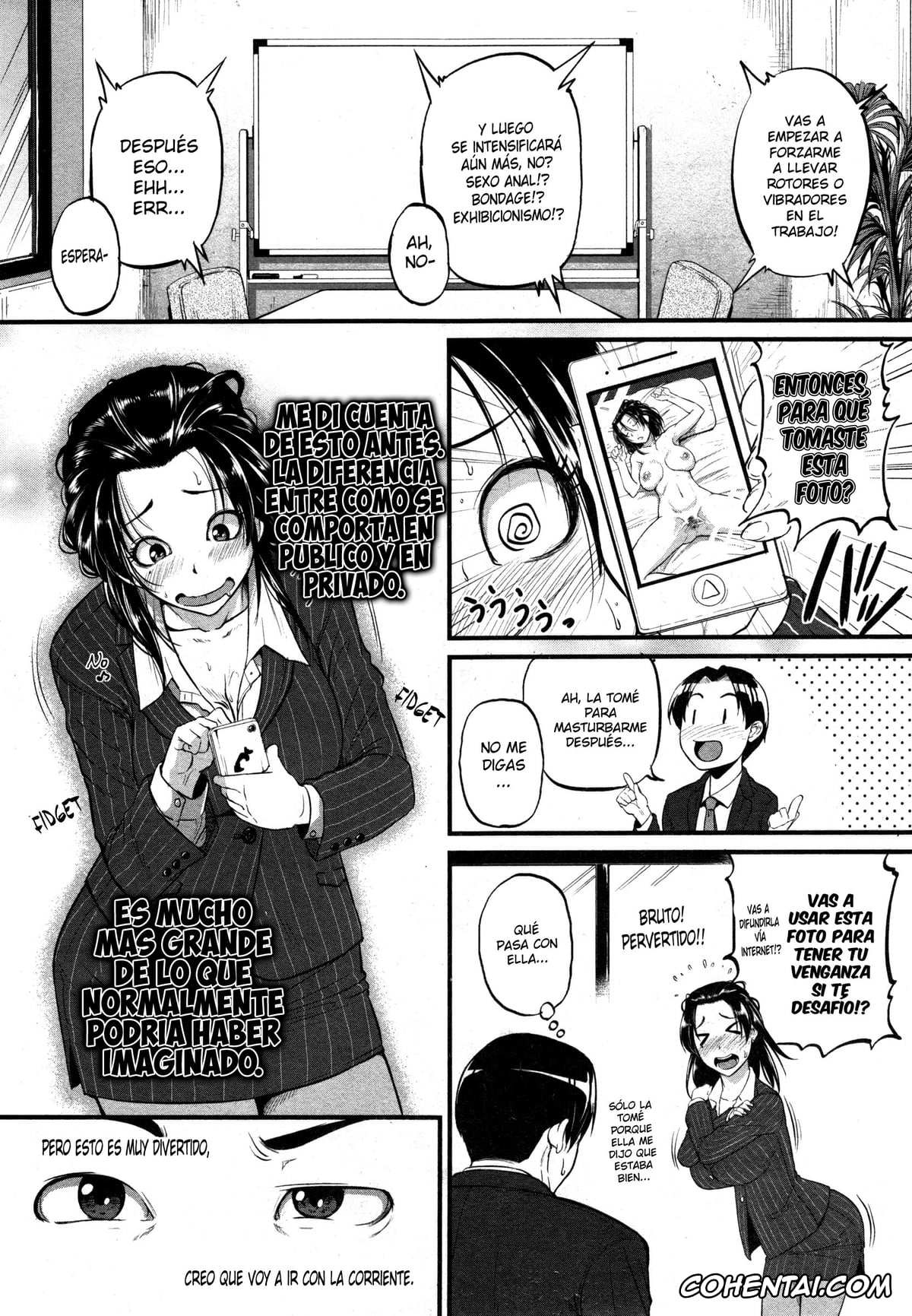 Revistas xxx, COMIC Shingeki xxx, Katase Kachou wa Mazo doRei (COMIC Shingeki 2014-12), pagina 7
