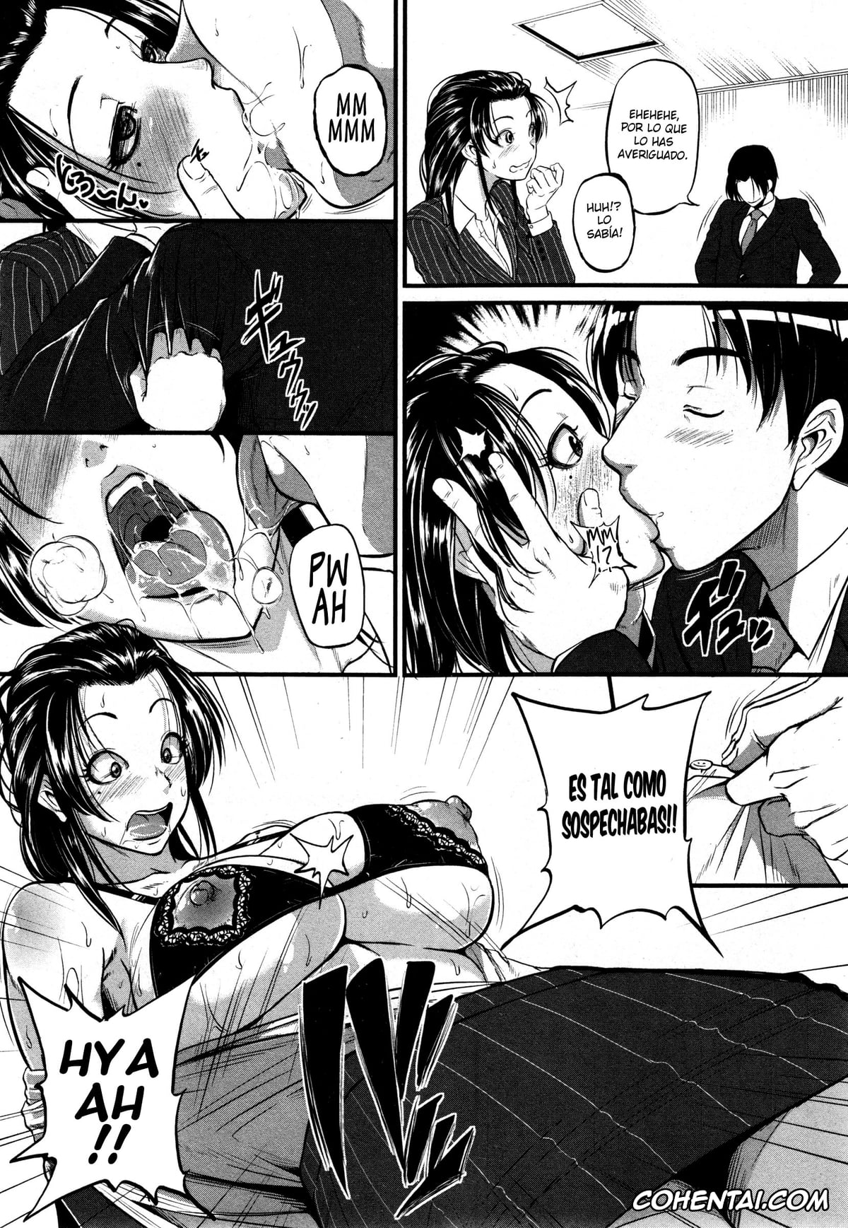 Revistas porno, COMIC Shingeki porno, Katase Kachou wa Mazo doRei (COMIC Shingeki 2014-12), pagina 8