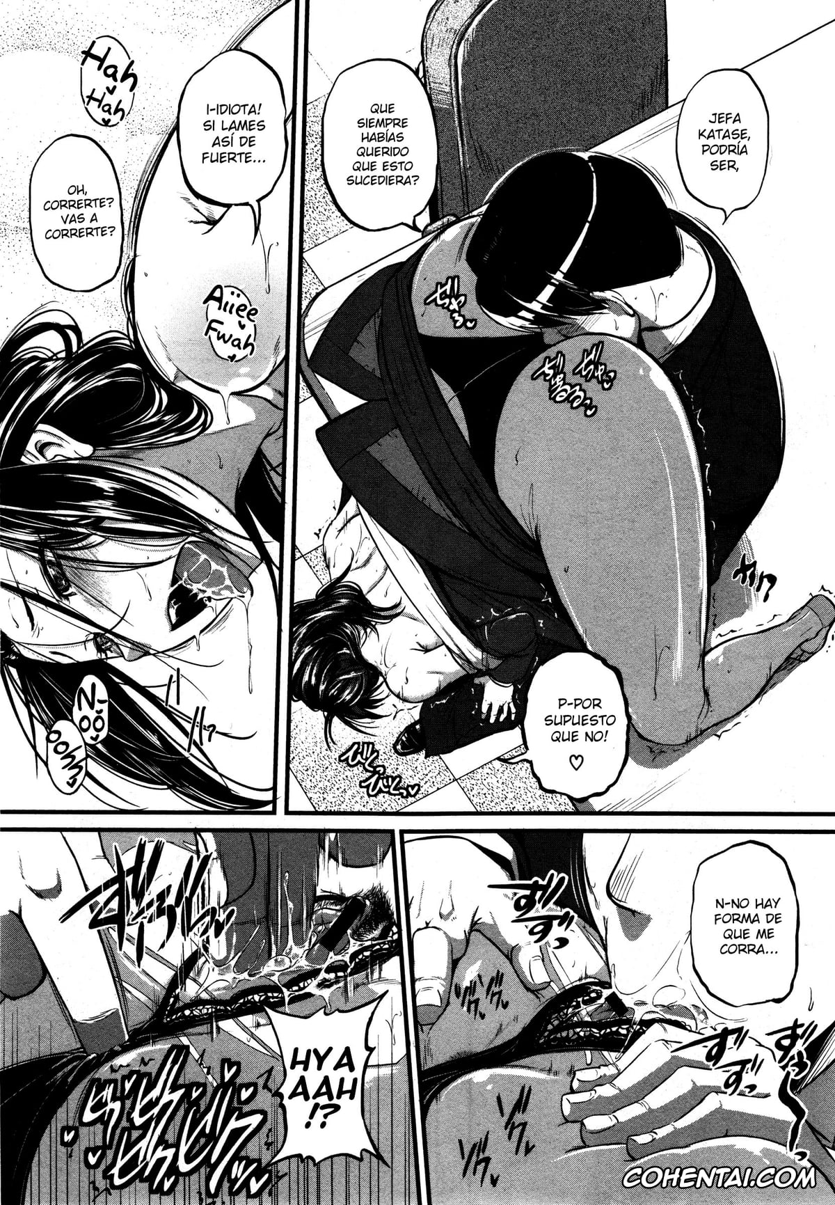Revistas hentai, COMIC Shingeki hentai, Katase Kachou wa Mazo doRei (COMIC Shingeki 2014-12), pagina 12