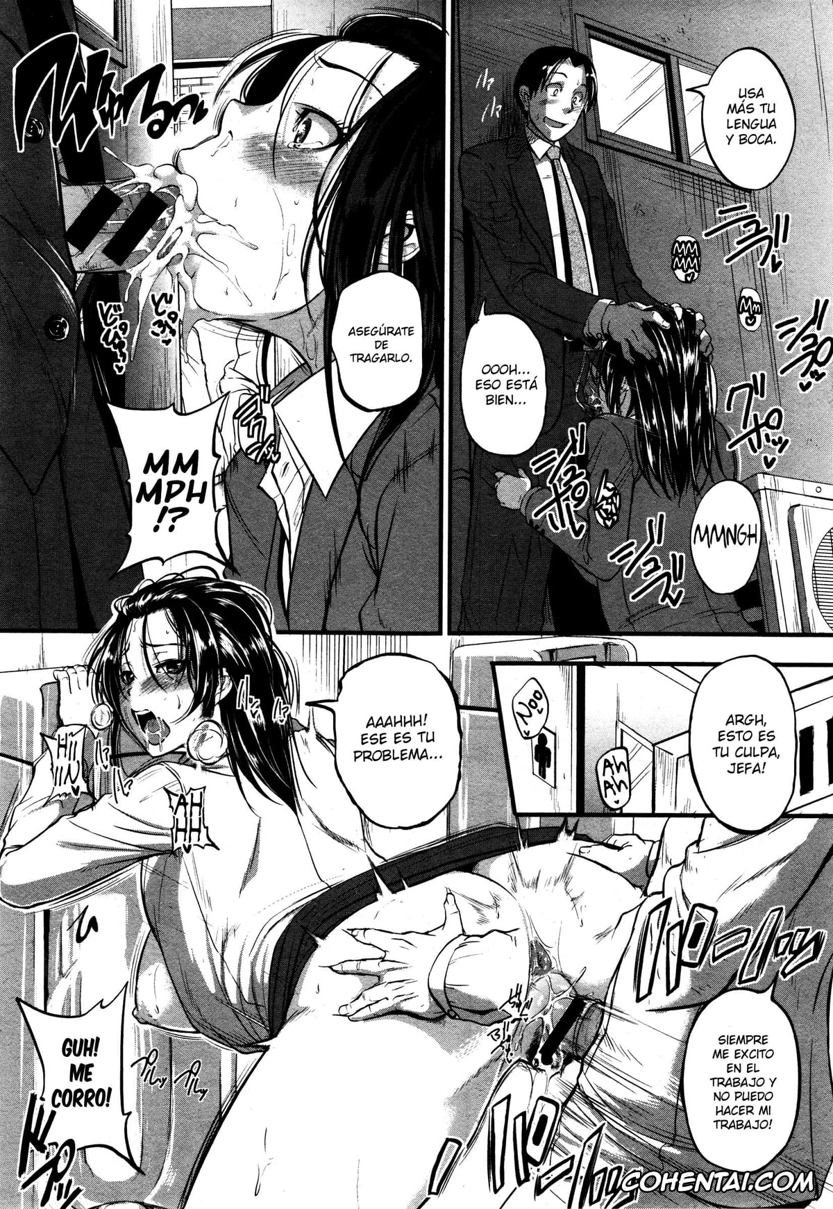 Revistas porno, COMIC Shingeki porno, Katase Kachou wa Mazo doRei (COMIC Shingeki 2014-12), pagina 14