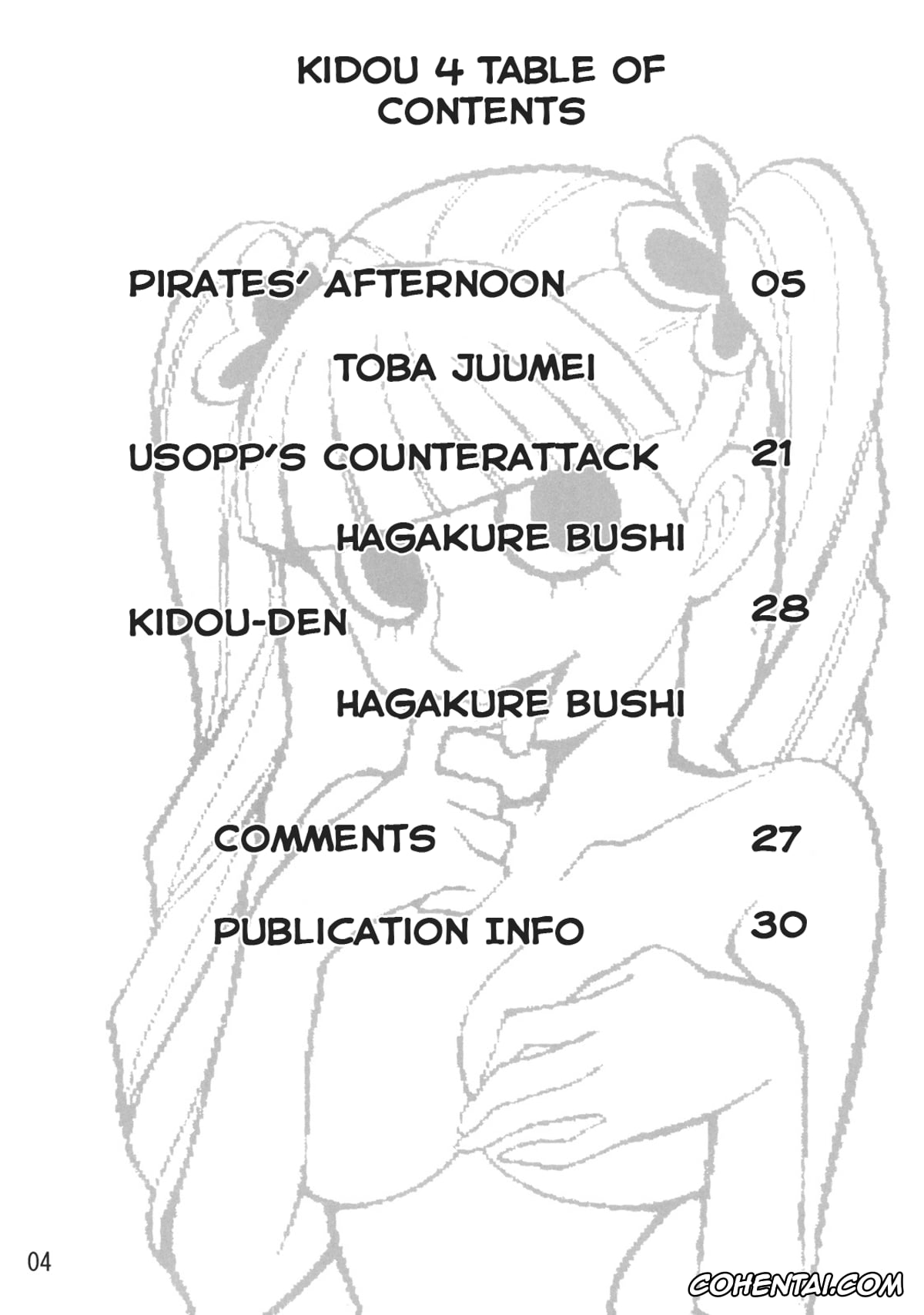 One Piece hentai, Nami hentai, Nico Robin hentai, Perona hentai, Sanji Vinsmoke hentai, Usopp hentai, Kidou Yon (One Piece), pagina 3