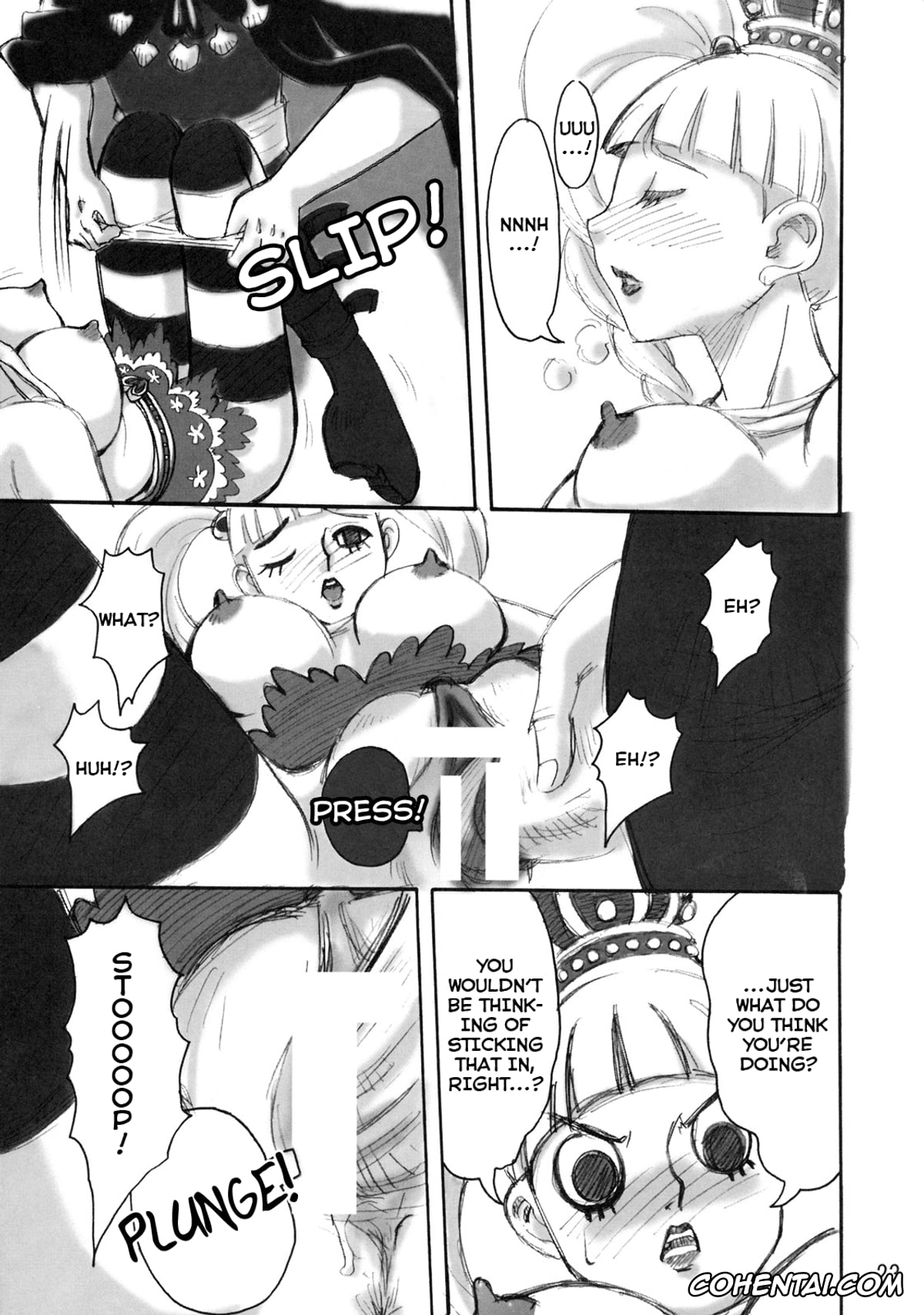 One Piece xxx, Nami xxx, Nico Robin xxx, Perona xxx, Sanji Vinsmoke xxx, Usopp xxx, Kidou Yon (One Piece), pagina 22
