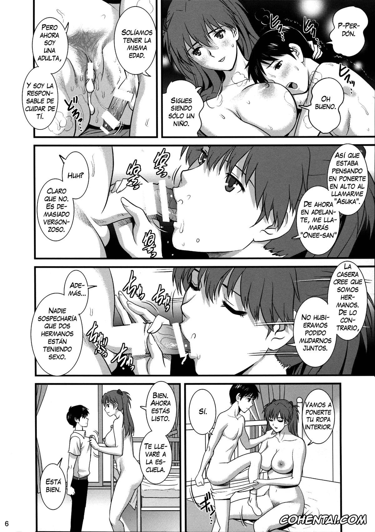 Neon Genesis Evangelion hentai, Asuka Langley Soryu hentai, Shinji Ikari hentai, ASUKA28 (Neon Genesis Evangelion), pagina 6