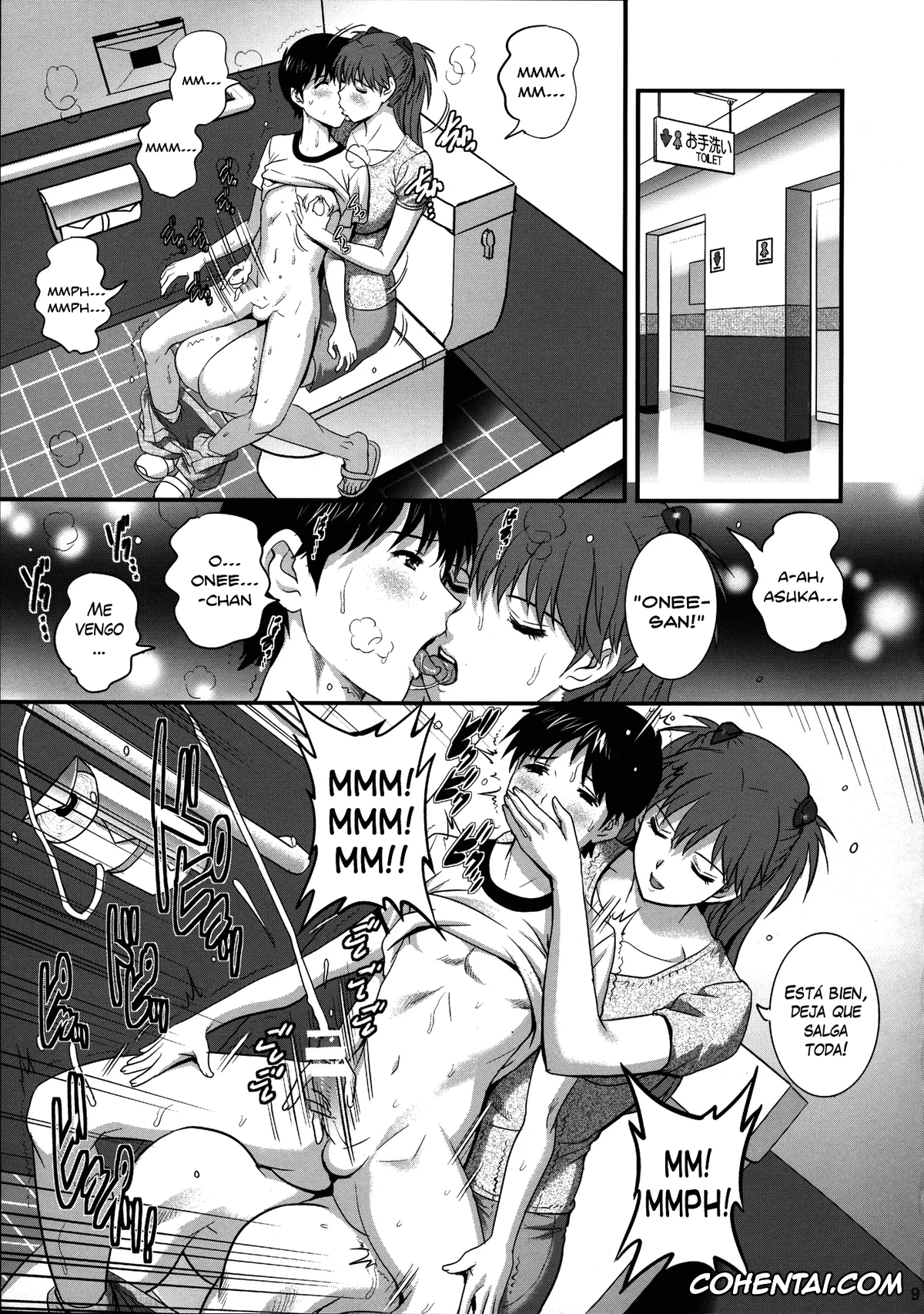 Neon Genesis Evangelion hentai, Asuka Langley Soryu hentai, Shinji Ikari hentai, ASUKA28 (Neon Genesis Evangelion), pagina 9