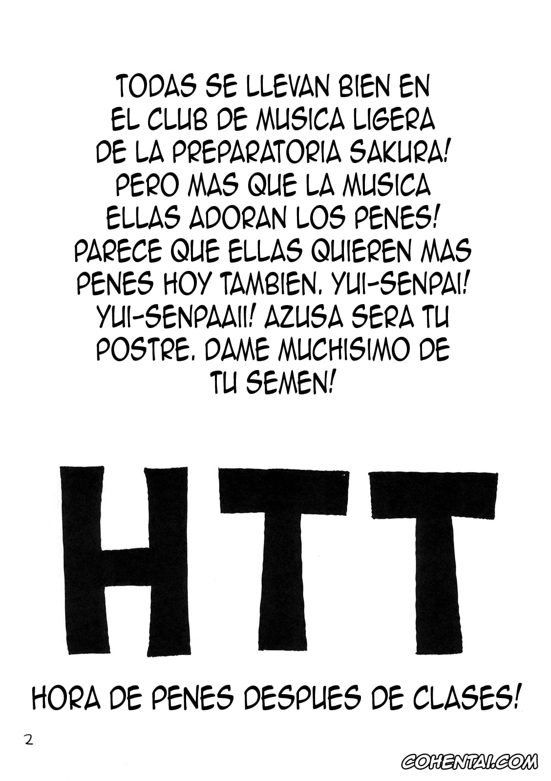 K-ON! hentai, Azusa Nakano hentai, Yui Hirasawa hentai, Houkago Tinpo Time! (K-ON!), pagina 3