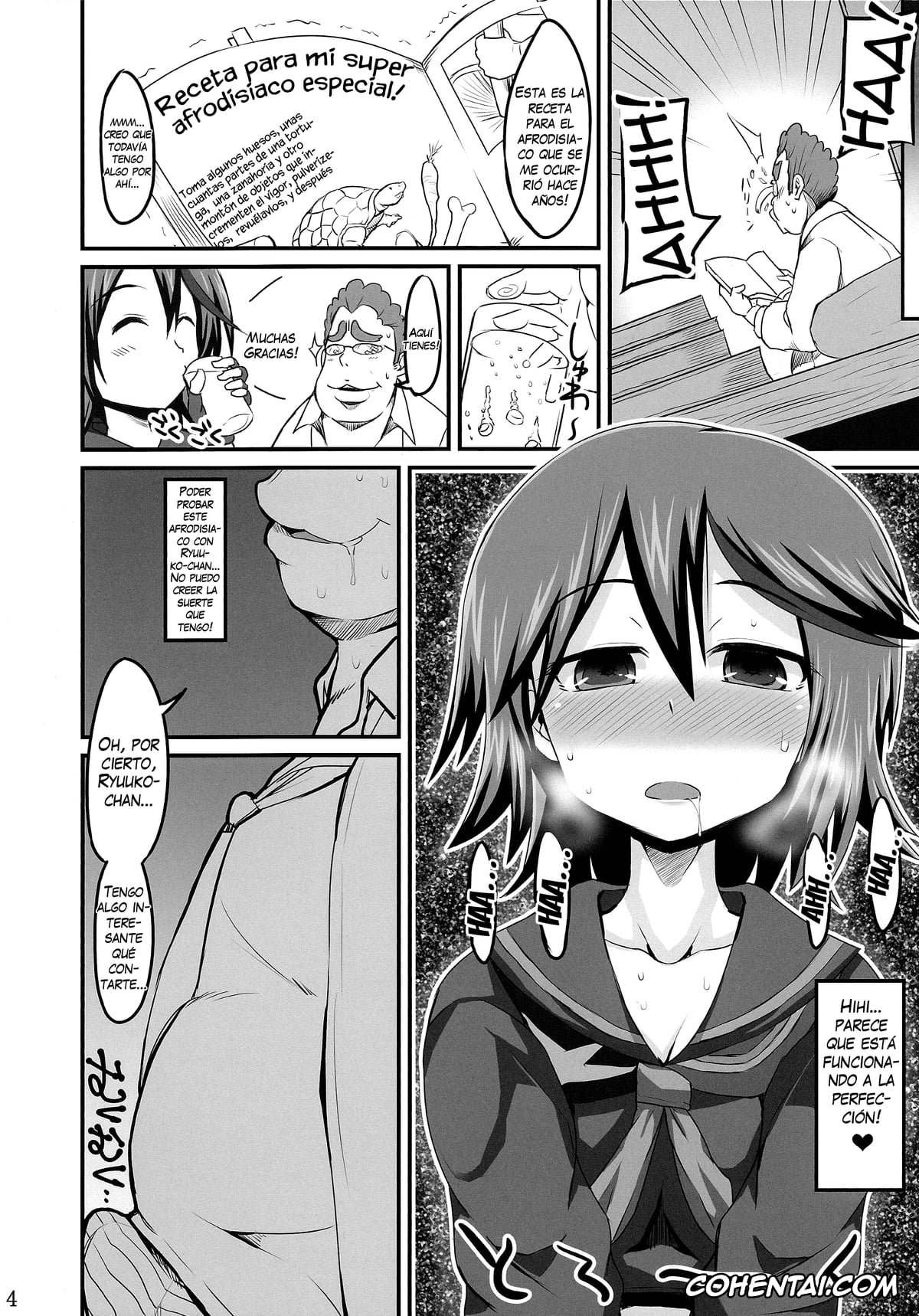 Kill la Kill hentai, Mako Mankanshoku hentai, Ryuuko Matoi hentai, Junnou (Kill la Kill), pagina 3