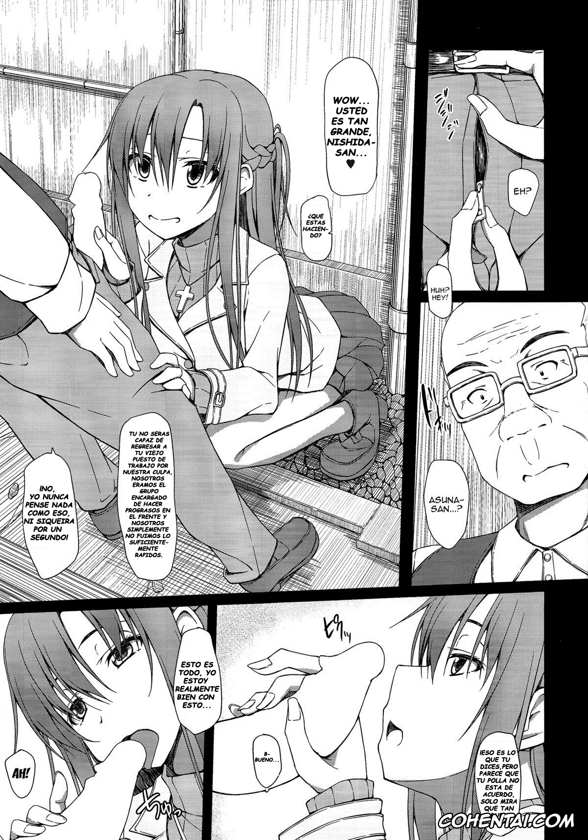 Sword Art Online porno, Asuna Yuuki porno, SLAVE ASUNA ONLINE 3 (Sword Art Online), pagina 8
