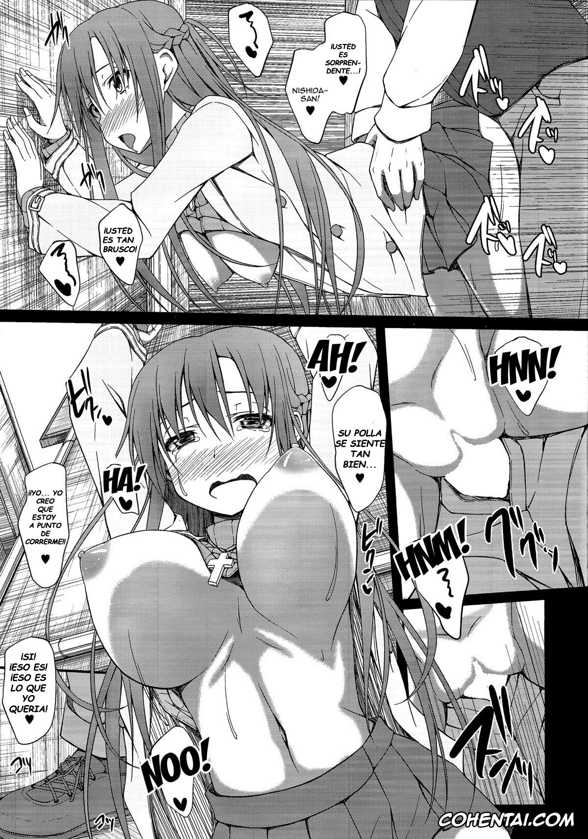 Sword Art Online porno, Asuna Yuuki porno, SLAVE ASUNA ONLINE 3 (Sword Art Online), pagina 14