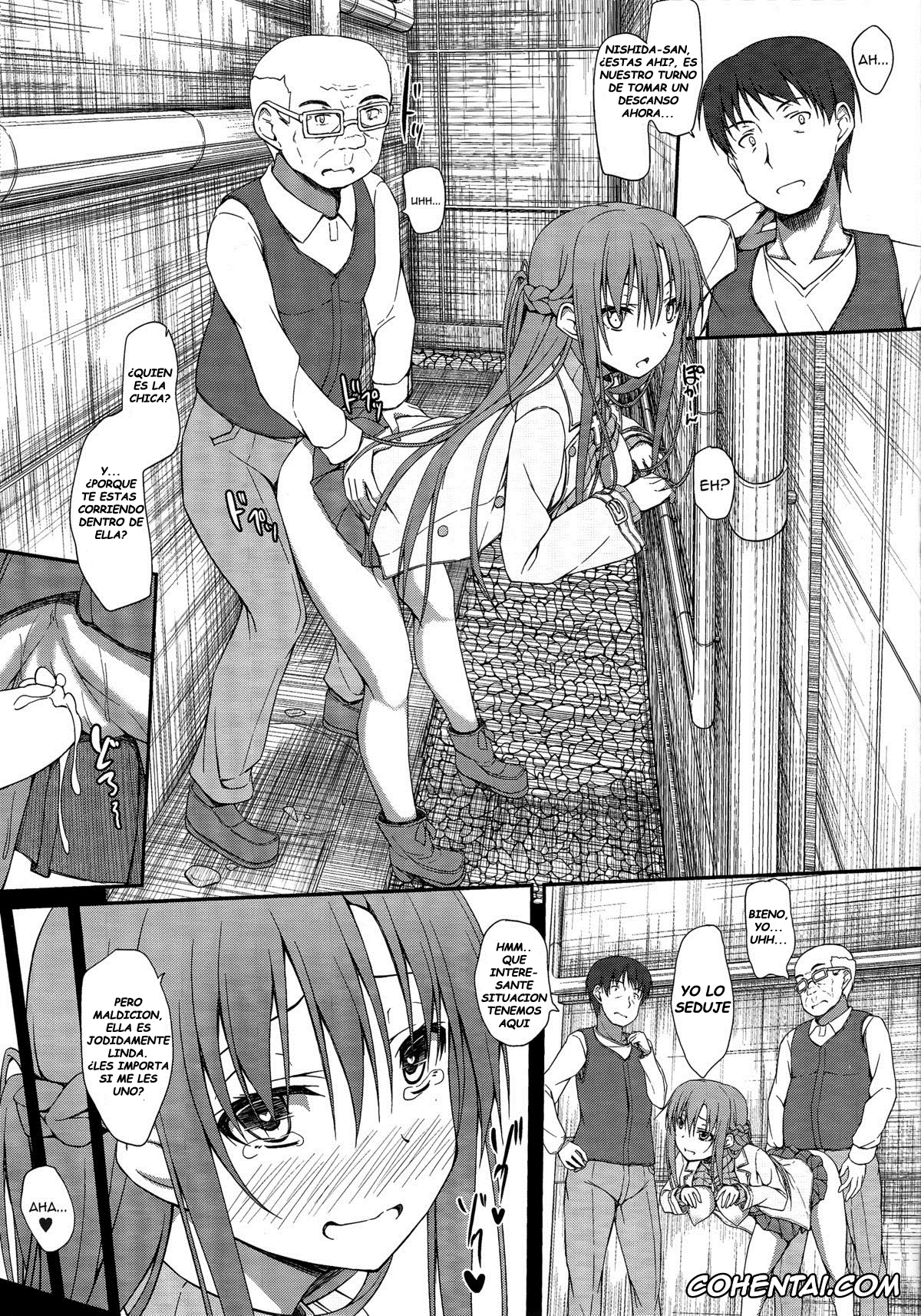 Sword Art Online xxx, Asuna Yuuki xxx, SLAVE ASUNA ONLINE 3 (Sword Art Online), pagina 16