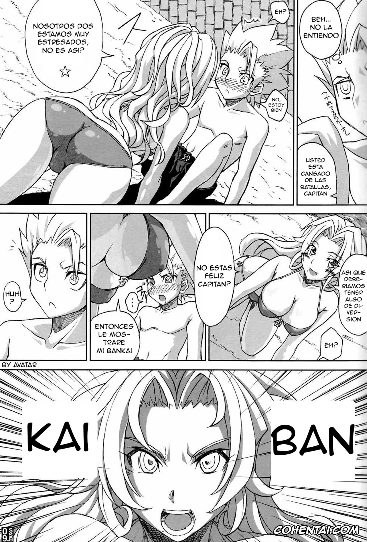 Bleach xxx, Rangiku Matsumoto xxx, Toushirou Hitsugaya xxx, Sexy Summer Beach (Bleach), pagina 7