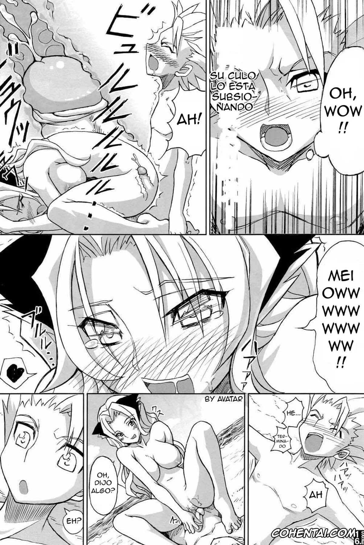 Bleach porno, Rangiku Matsumoto porno, Toushirou Hitsugaya porno, Sexy Summer Beach (Bleach), pagina 14