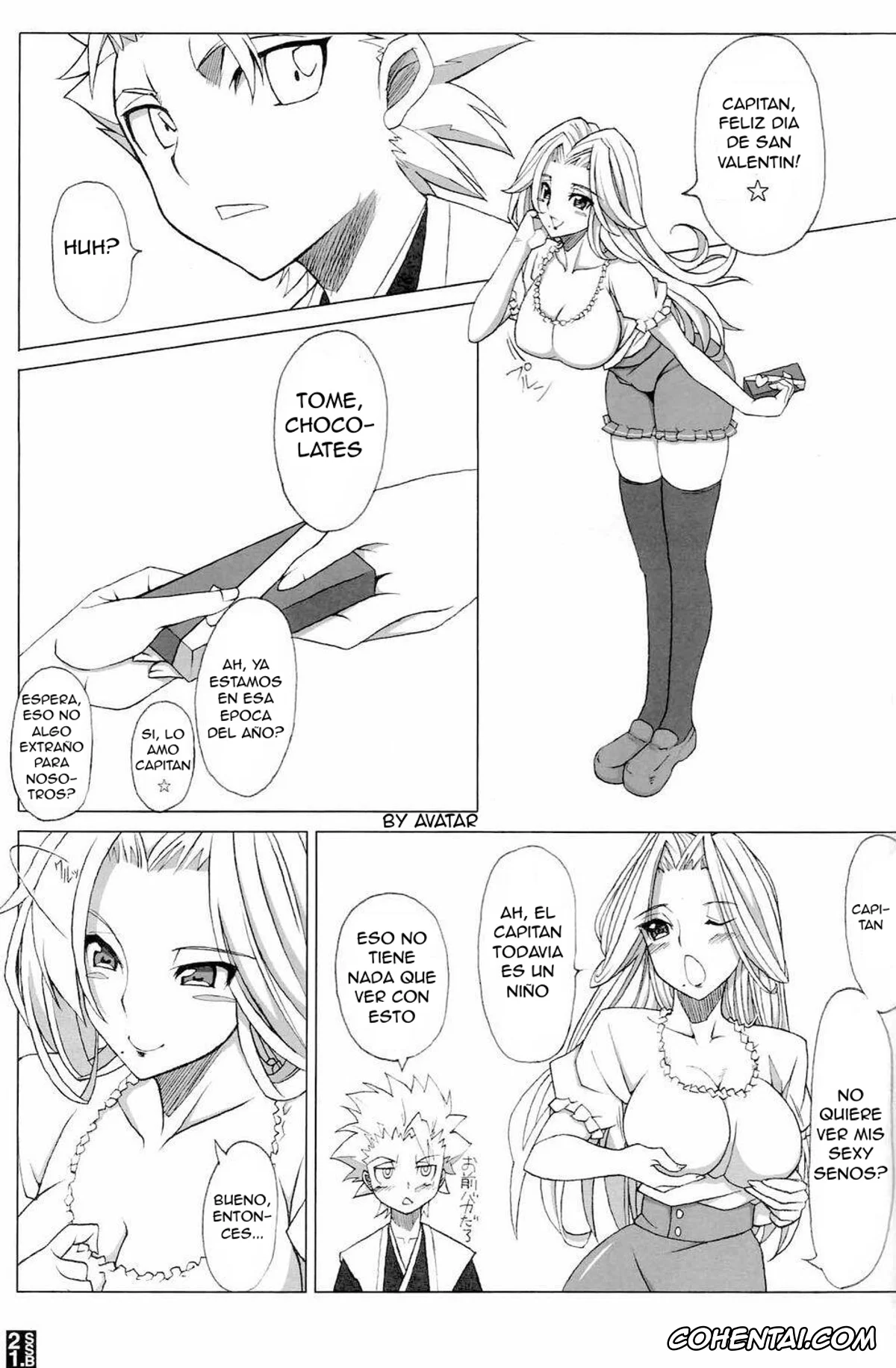 Bleach xxx, Rangiku Matsumoto xxx, Toushirou Hitsugaya xxx, Sexy Summer Beach (Bleach), pagina 19