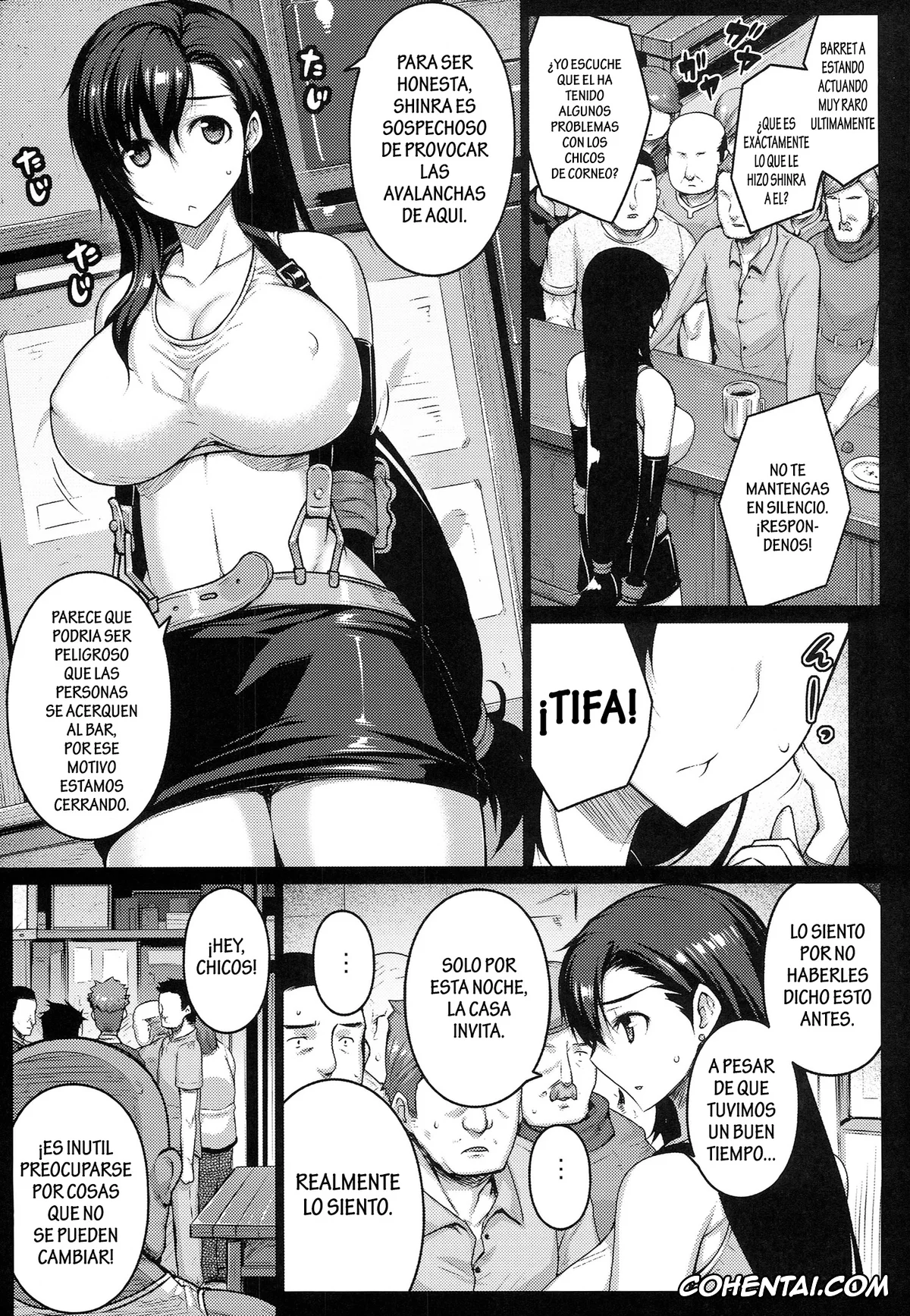 Final Fantasy xxx, Tifa Lockhart xxx, T@NTR (Final Fantasy VII), pagina 4