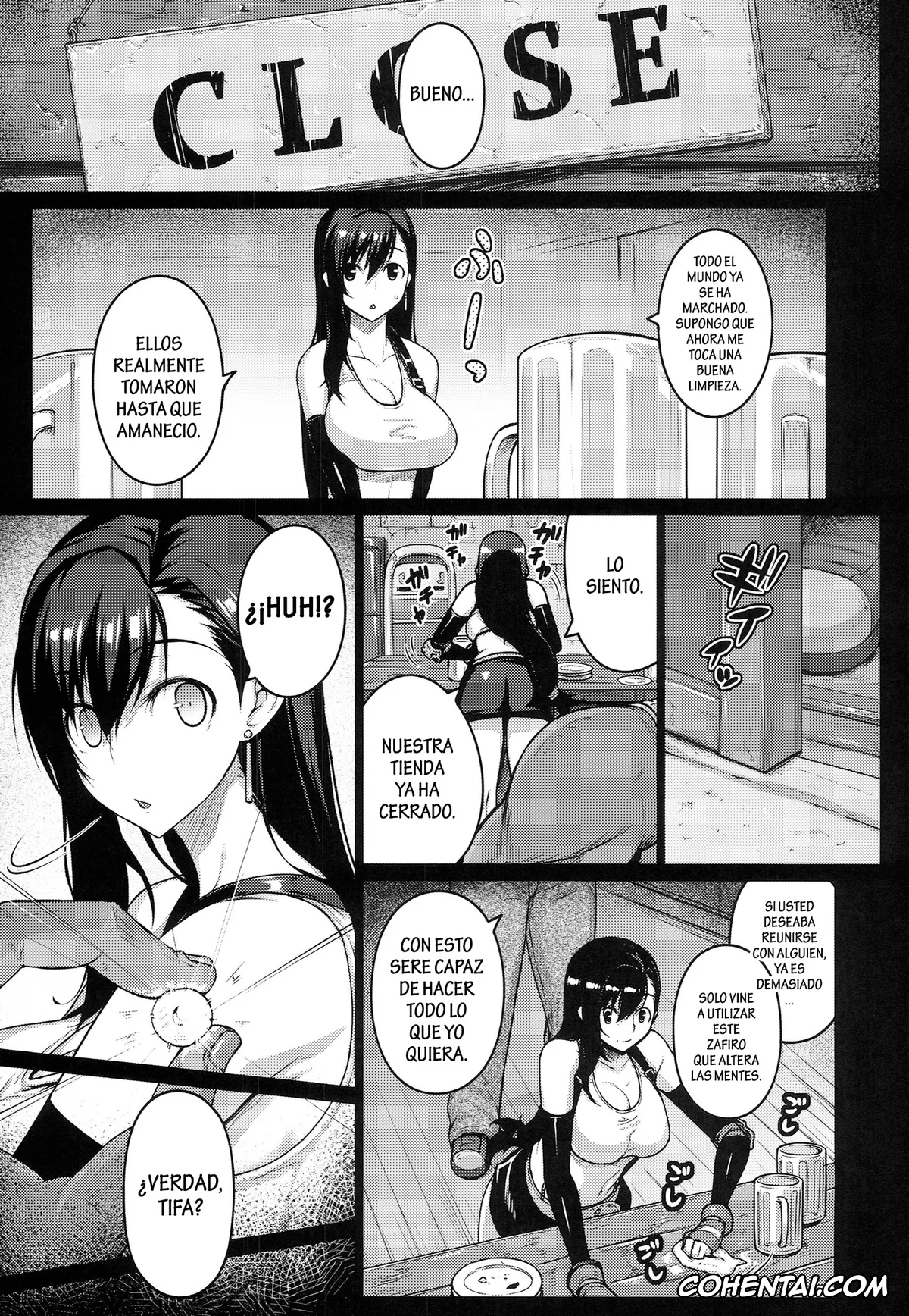 Final Fantasy hentai, Tifa Lockhart hentai, T@NTR (Final Fantasy VII), pagina 6