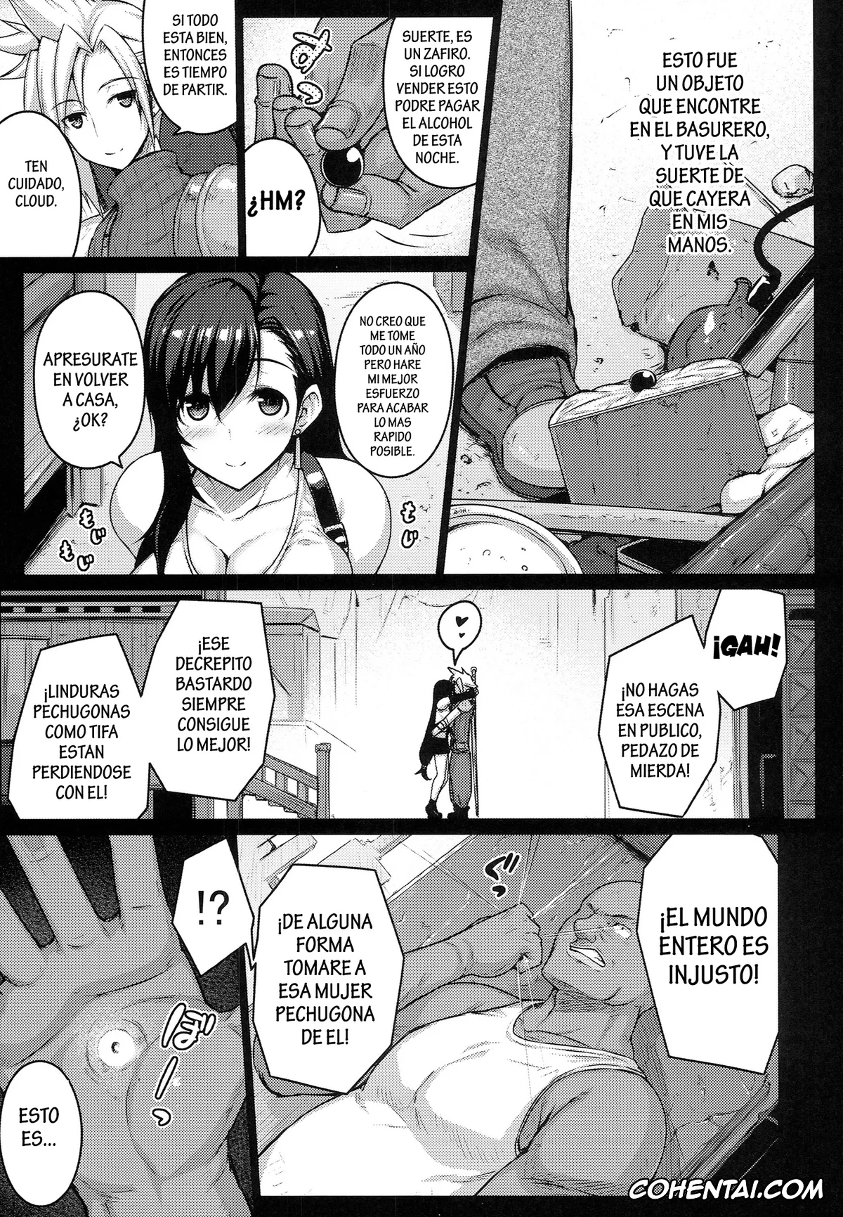 Final Fantasy porno, Tifa Lockhart porno, T@NTR (Final Fantasy VII), pagina 8