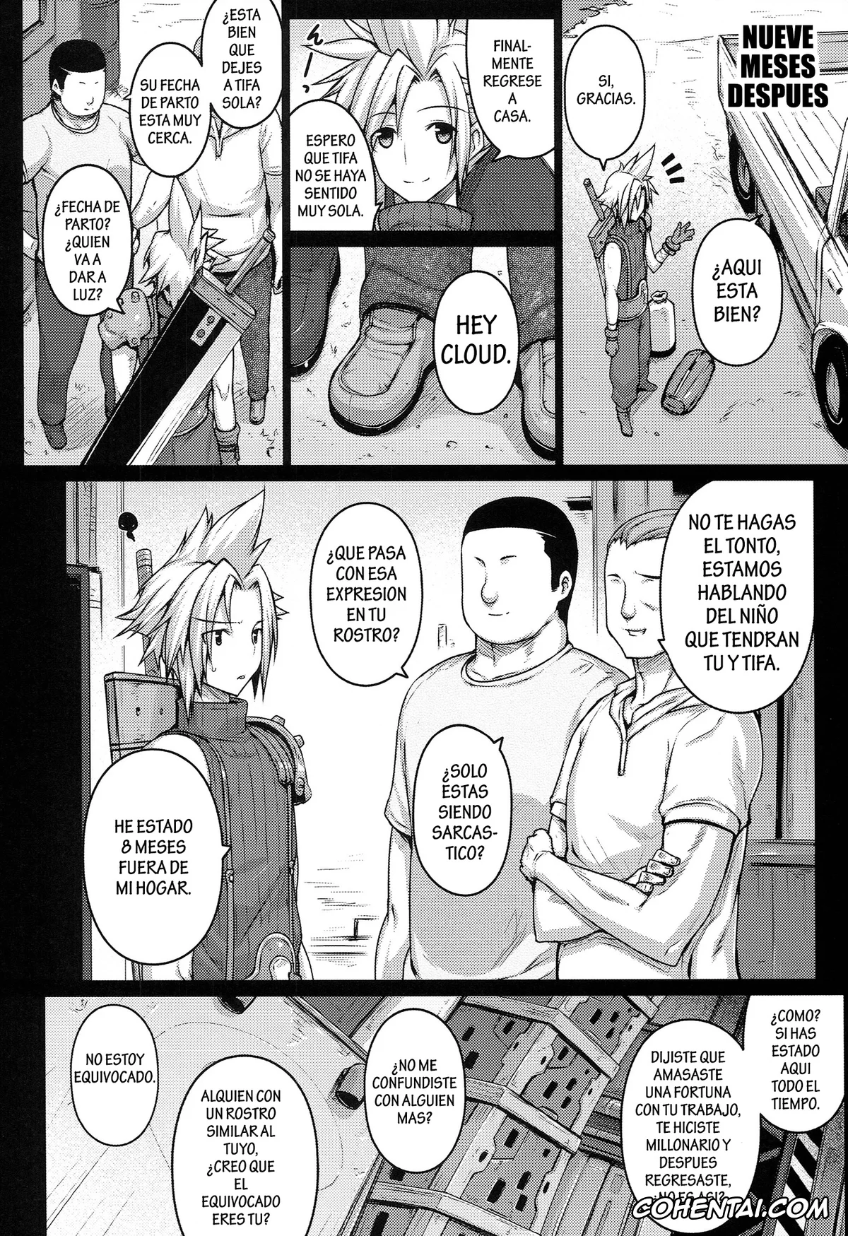 Final Fantasy hentai, Tifa Lockhart hentai, T@NTR (Final Fantasy VII), pagina 27