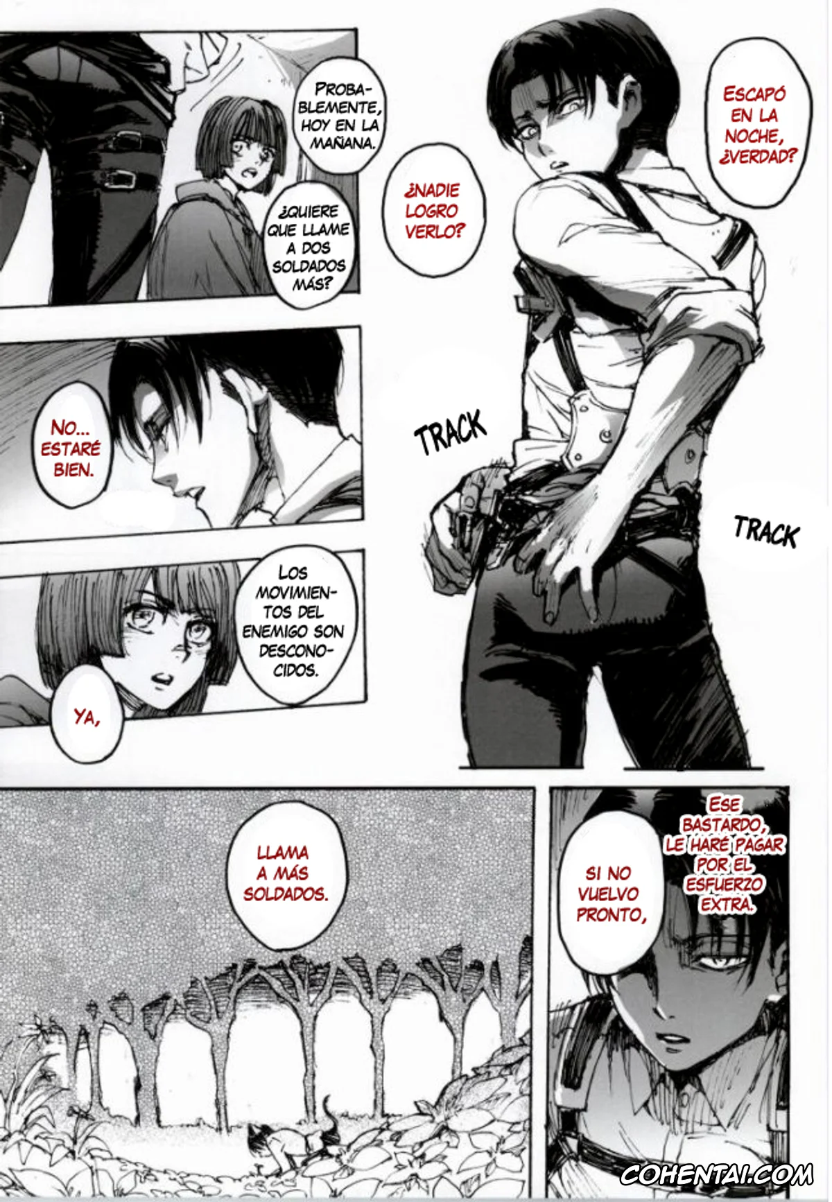Shingeki No Kyojin | Attack On Titan xxx, Eren Jaeger xxx, Levi Ackerman xxx, Neko ni Natta Buka ga Katte ni Hatsujou Shite Sugoku Komaru (Shingeki no Kyojin), pagina 7