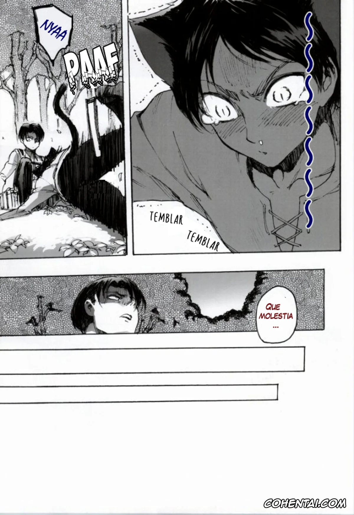 Shingeki No Kyojin | Attack On Titan hentai, Eren Jaeger hentai, Levi Ackerman hentai, Neko ni Natta Buka ga Katte ni Hatsujou Shite Sugoku Komaru (Shingeki no Kyojin), pagina 15