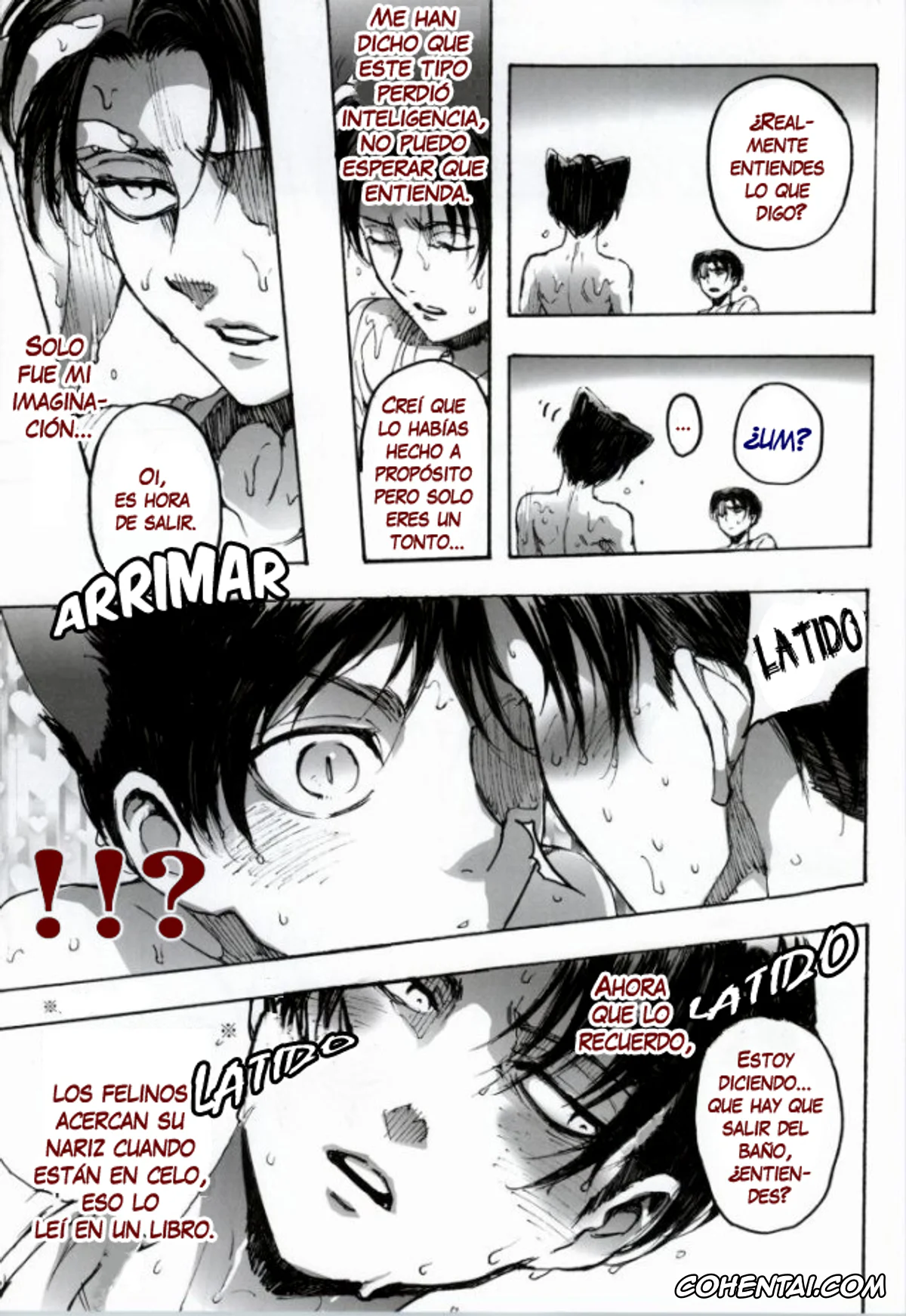 Shingeki No Kyojin | Attack On Titan xxx, Eren Jaeger xxx, Levi Ackerman xxx, Neko ni Natta Buka ga Katte ni Hatsujou Shite Sugoku Komaru (Shingeki no Kyojin), pagina 19