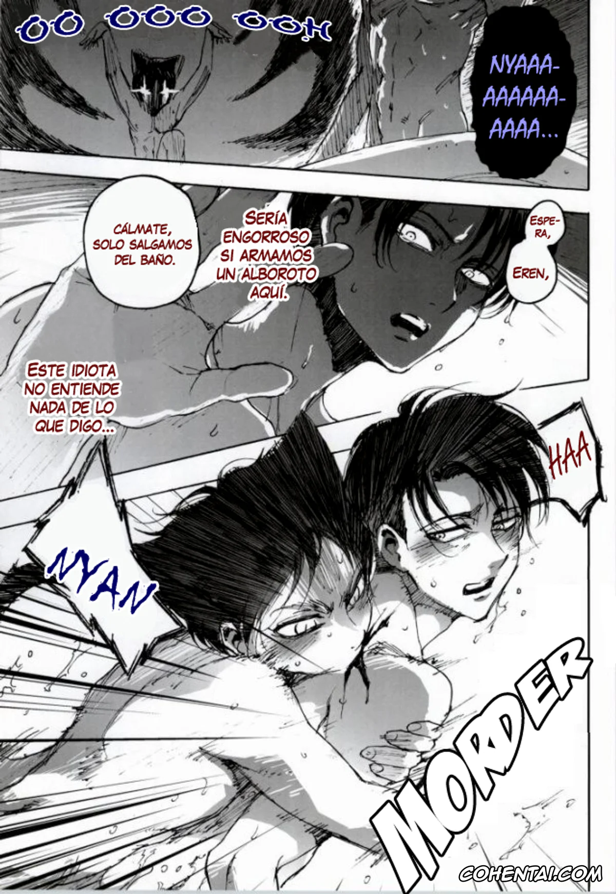 Shingeki No Kyojin | Attack On Titan xxx, Eren Jaeger xxx, Levi Ackerman xxx, Neko ni Natta Buka ga Katte ni Hatsujou Shite Sugoku Komaru (Shingeki no Kyojin), pagina 25