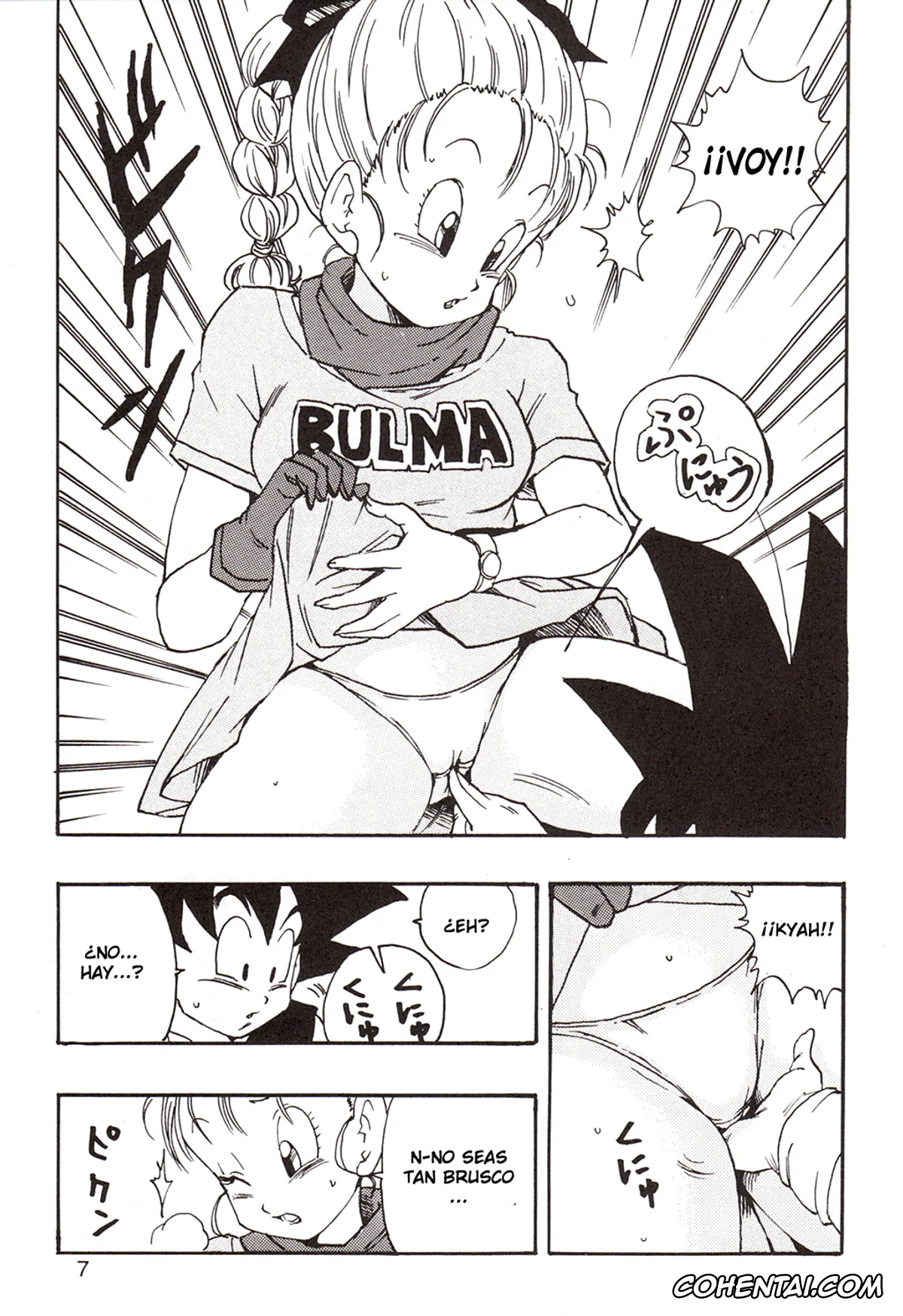 Dragon Ball xxx, Bulma Briefs xxx, Master Roshi xxx, Oolong xxx, Son Goku xxx, Dragon Ball EB 1 – Episode of Bulma (Dragon Ball), pagina 7