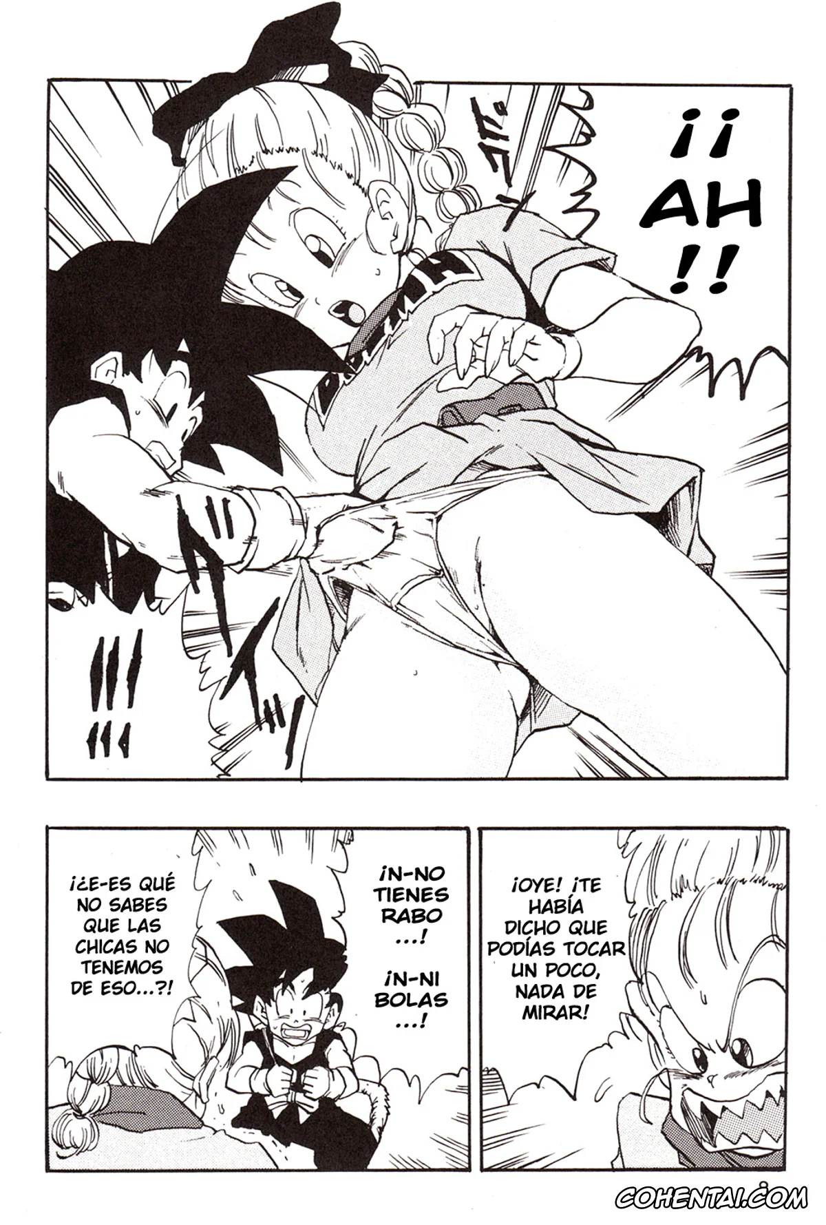 Dragon Ball porno, Bulma Briefs porno, Master Roshi porno, Oolong porno, Son Goku porno, Dragon Ball EB 1 – Episode of Bulma (Dragon Ball), pagina 8