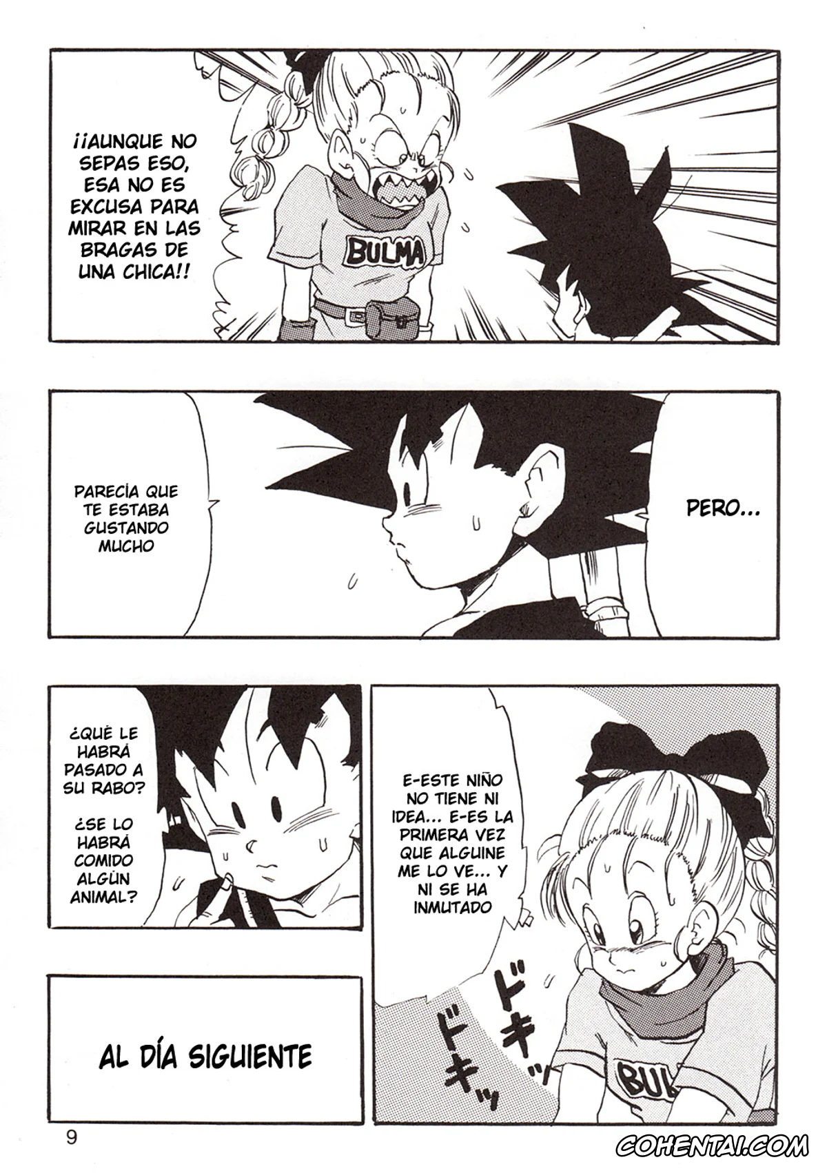 Dragon Ball hentai, Bulma Briefs hentai, Master Roshi hentai, Oolong hentai, Son Goku hentai, Dragon Ball EB 1 – Episode of Bulma (Dragon Ball), pagina 9