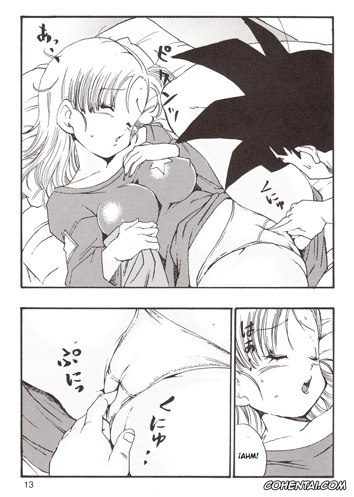 Dragon Ball xxx, Bulma Briefs xxx, Master Roshi xxx, Oolong xxx, Son Goku xxx, Dragon Ball EB 1 – Episode of Bulma (Dragon Ball), pagina 13